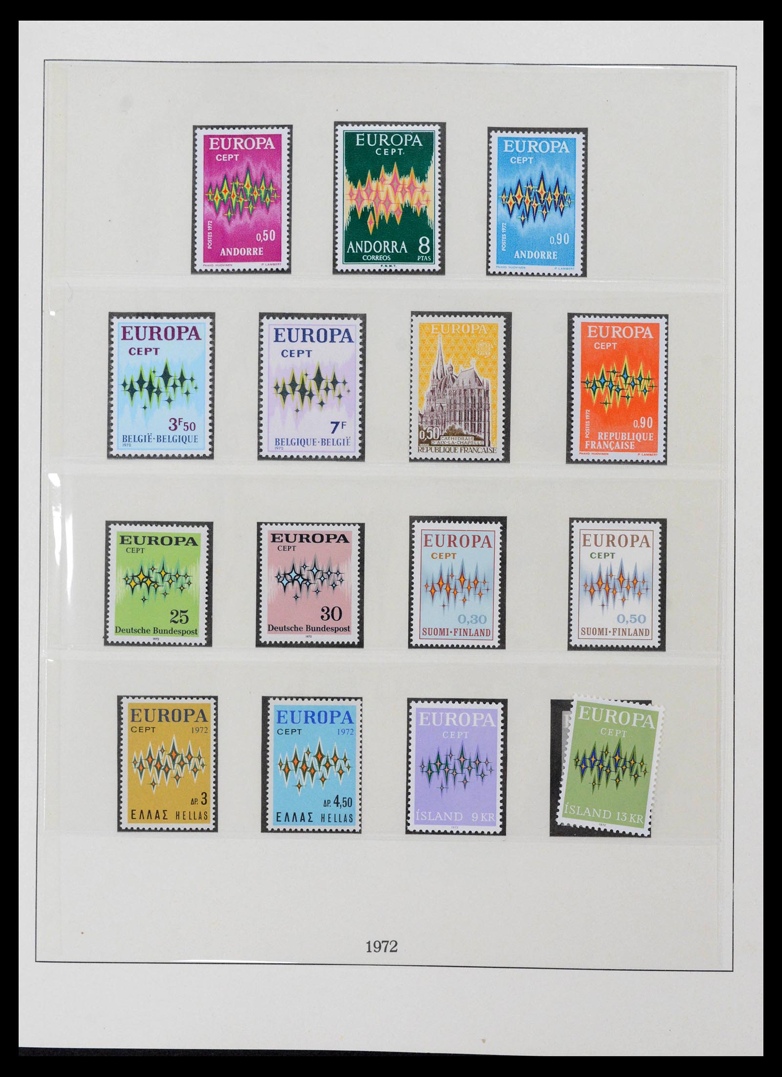 39336 0014 - Postzegelverzameling 39336 Europa CEPT 1968-2006.