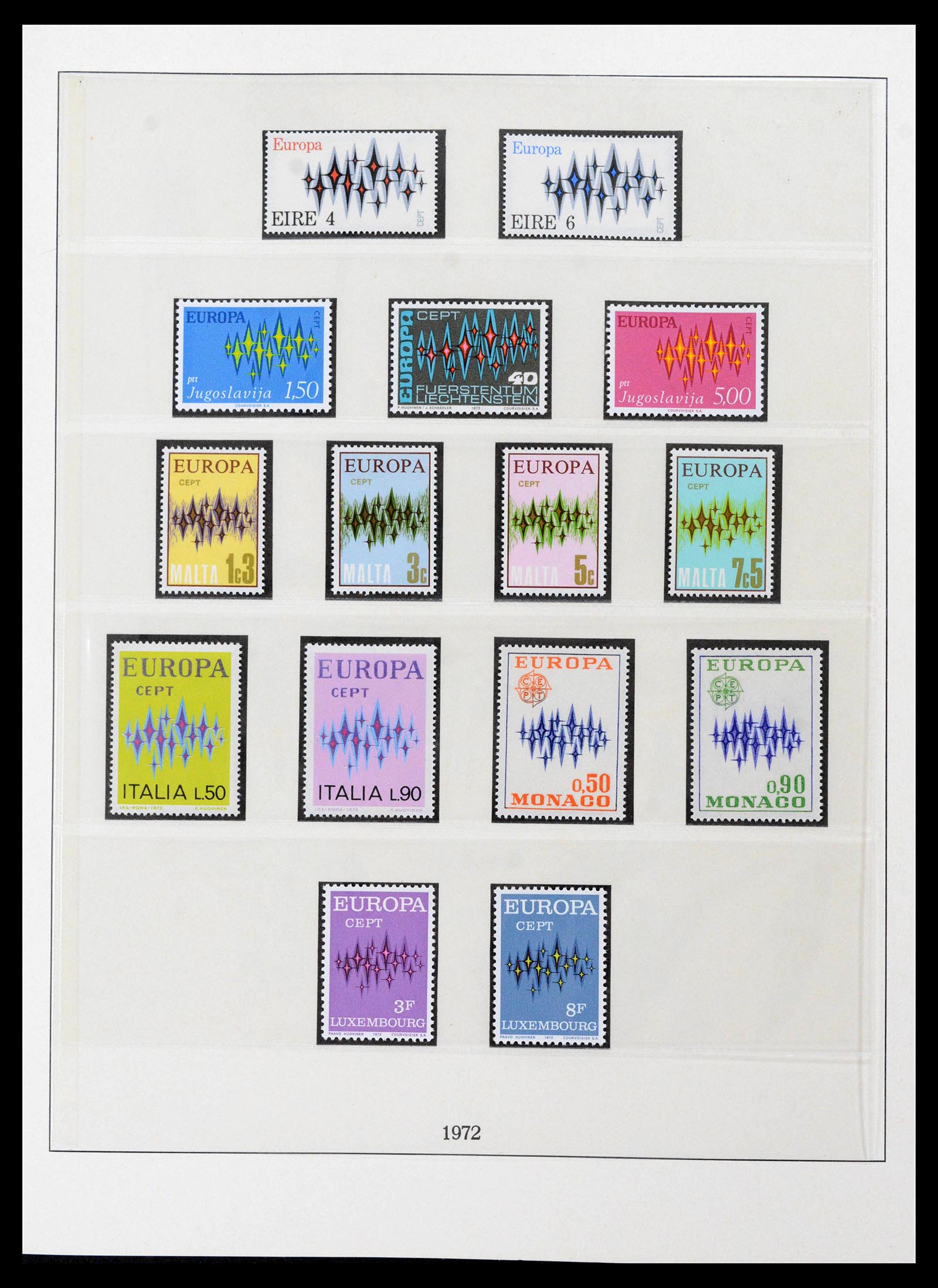 39336 0015 - Postzegelverzameling 39336 Europa CEPT 1968-2006.