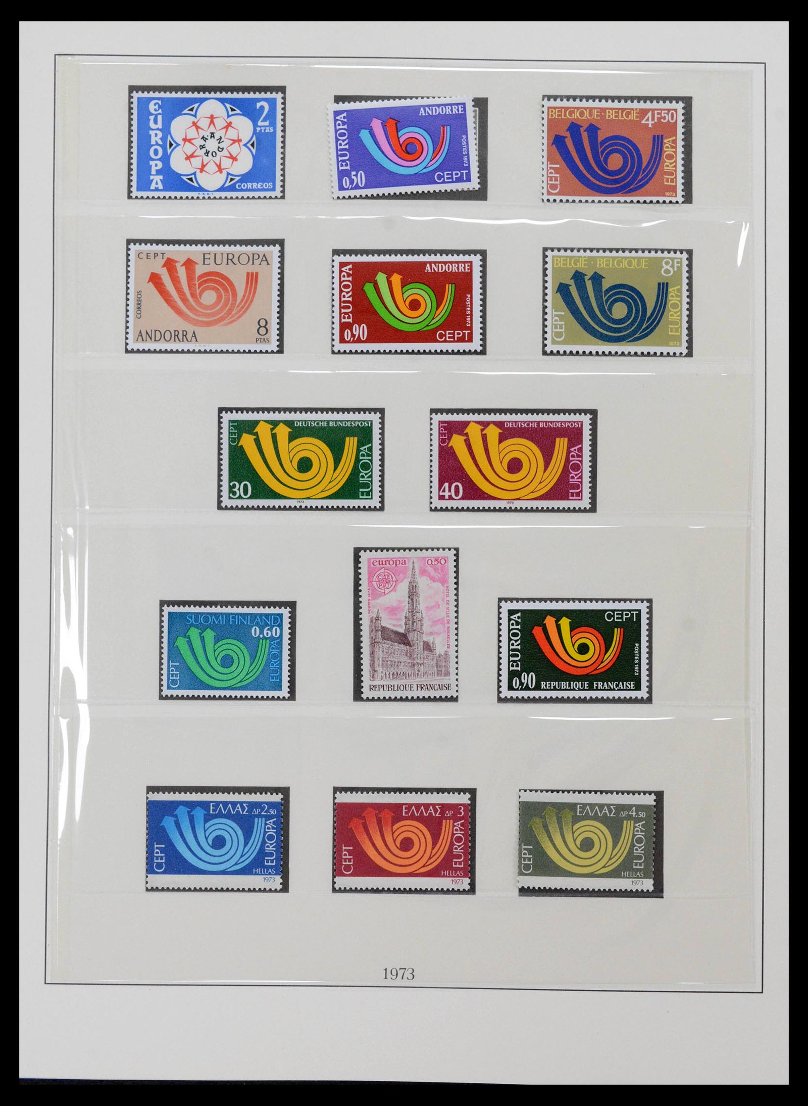 39336 0017 - Postzegelverzameling 39336 Europa CEPT 1968-2006.