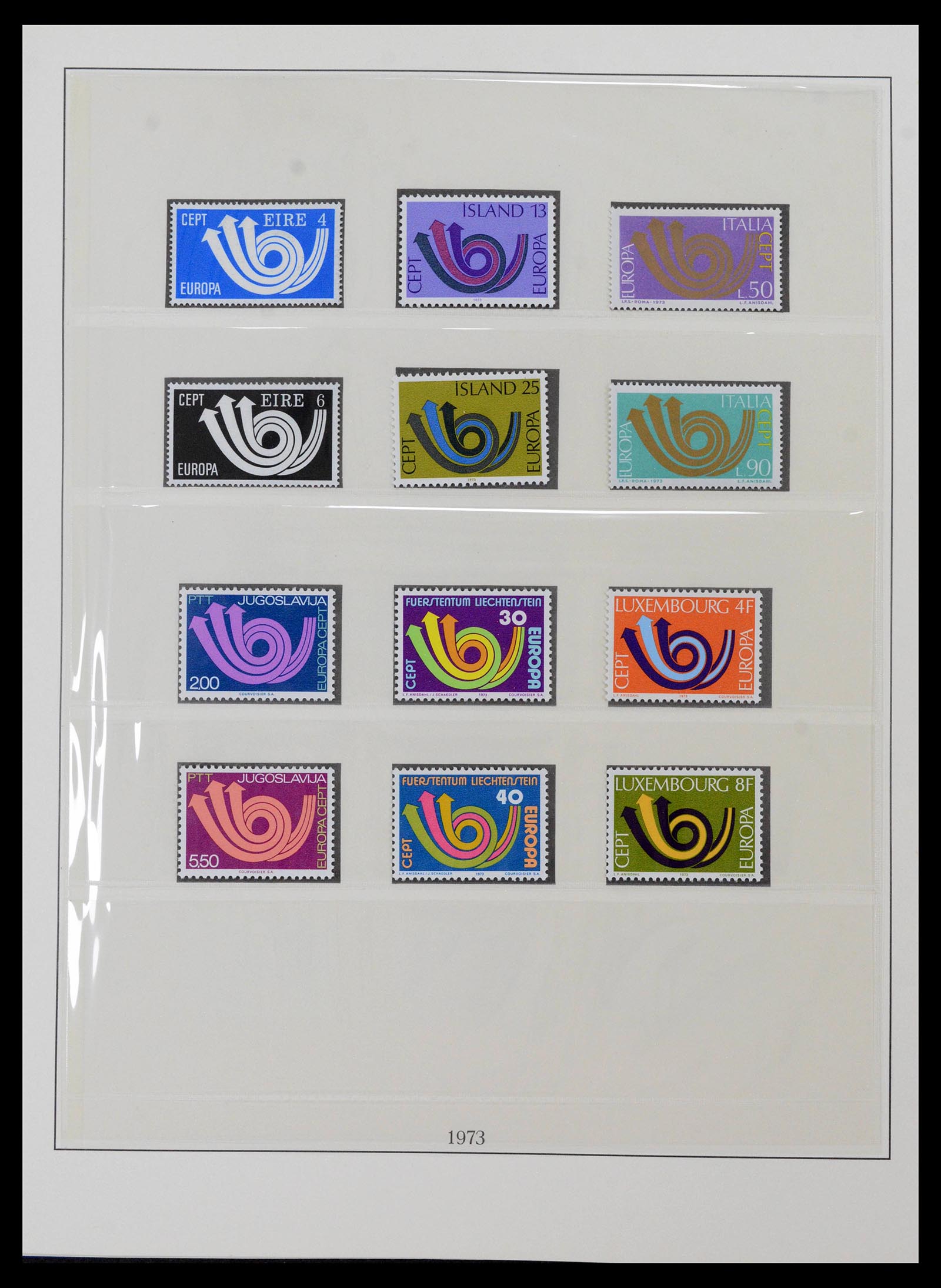 39336 0018 - Postzegelverzameling 39336 Europa CEPT 1968-2006.