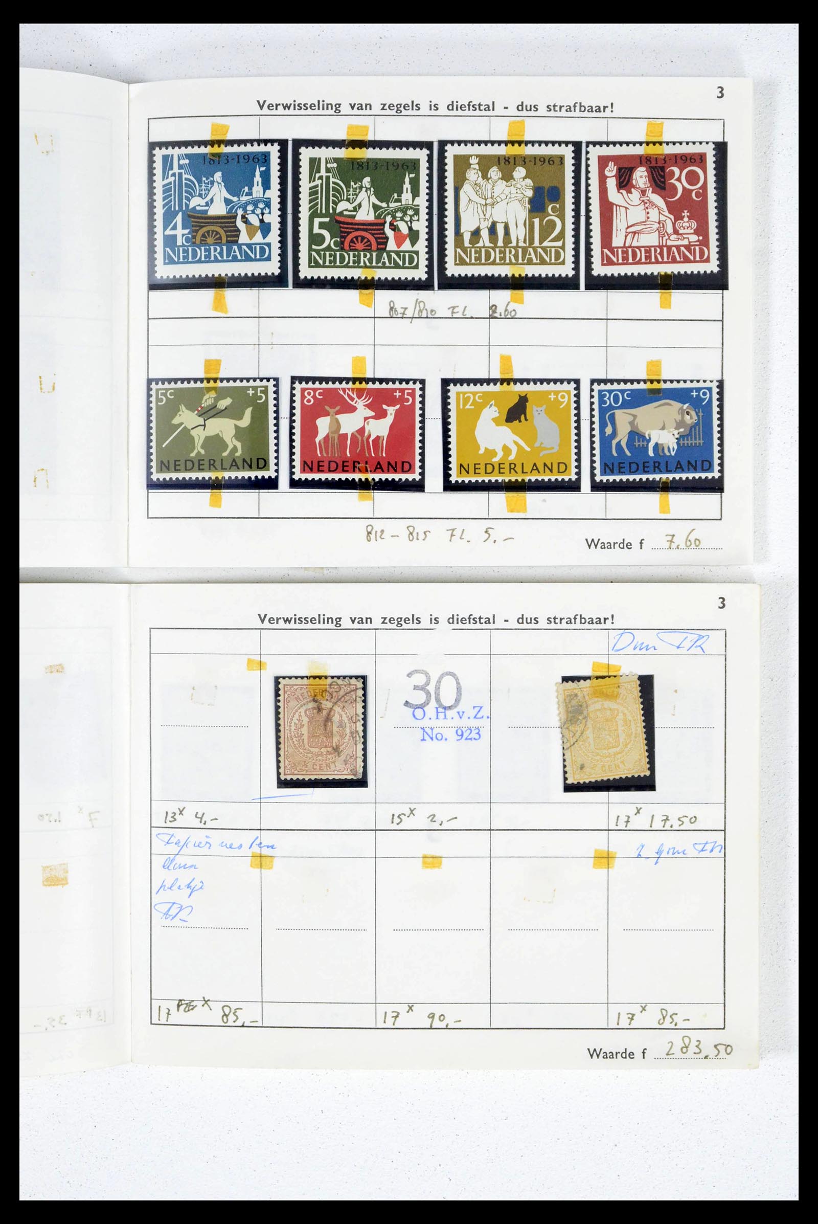 39341 0024 - Stamp collection 39341 Netherlands sorting lot 1890-1960.