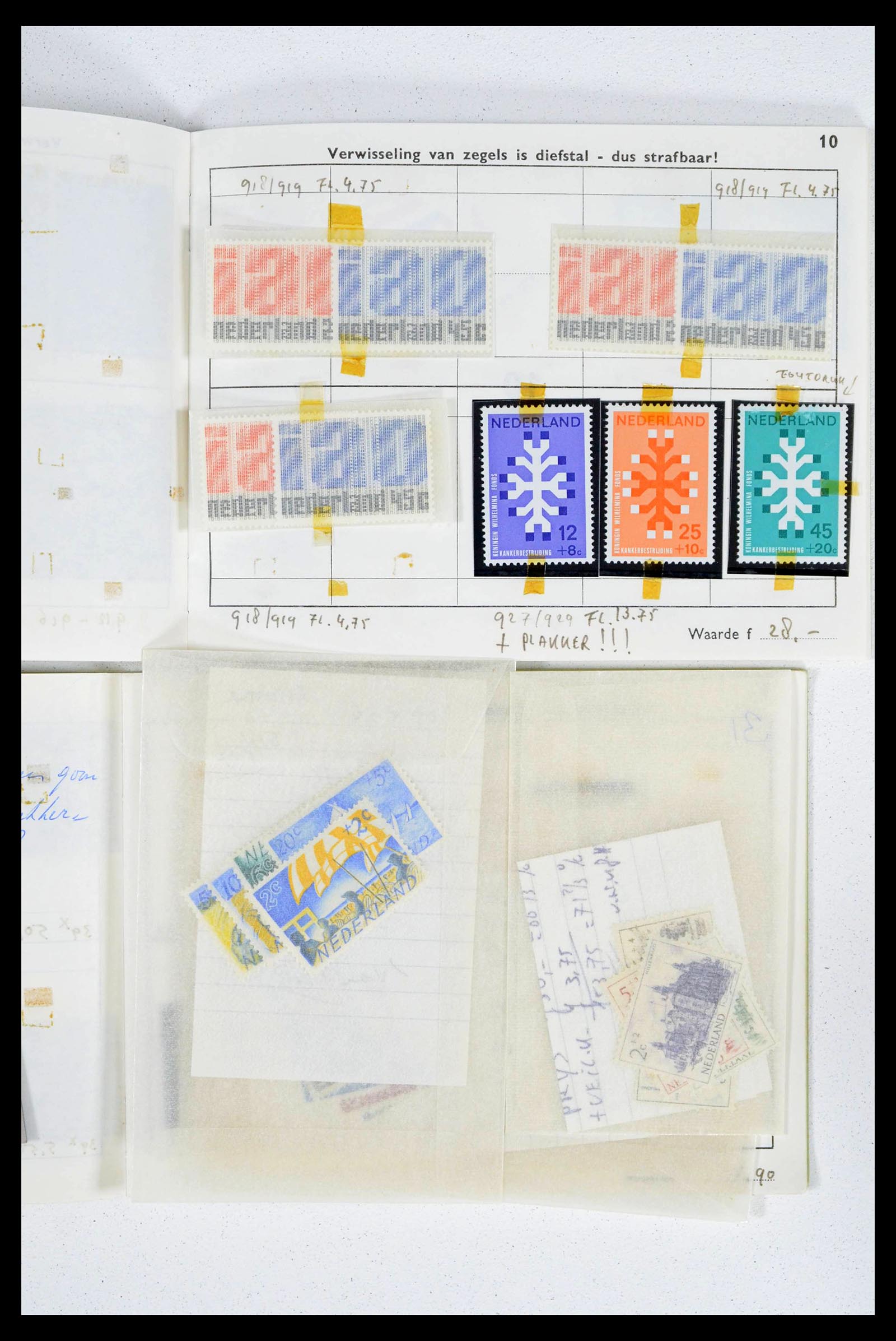 39341 0031 - Stamp collection 39341 Netherlands sorting lot 1890-1960.