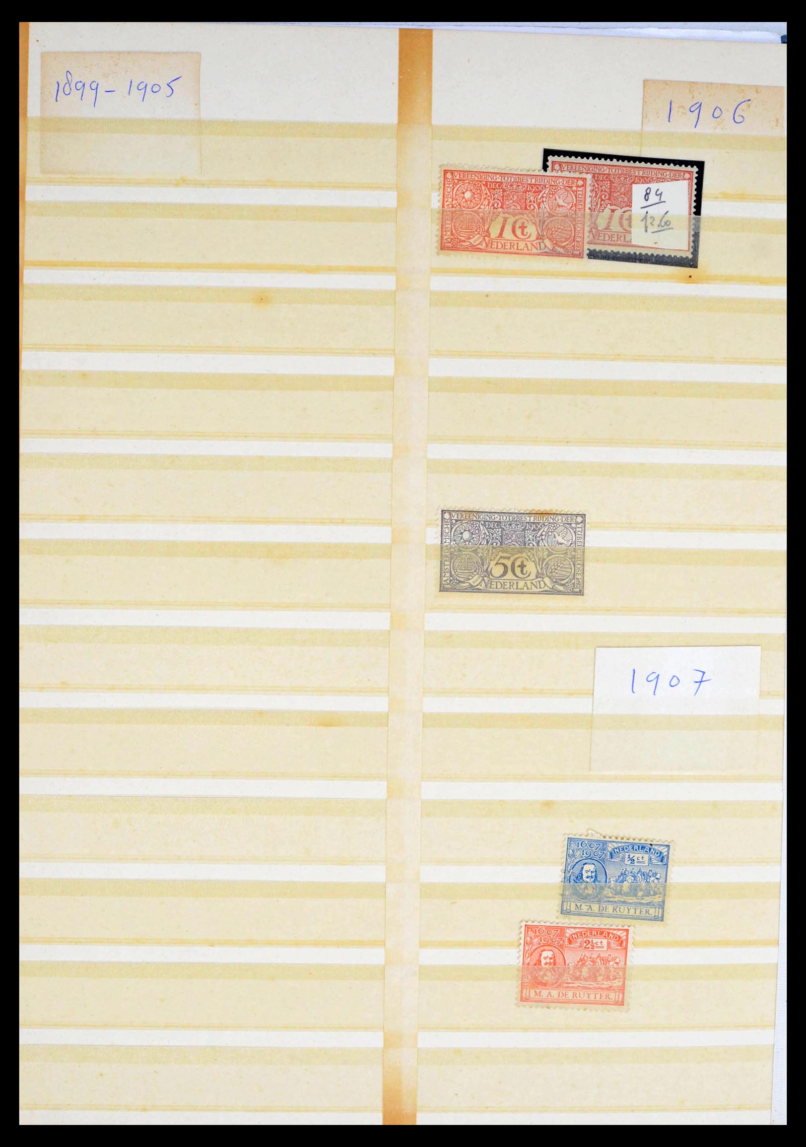 39341 0047 - Stamp collection 39341 Netherlands sorting lot 1890-1960.