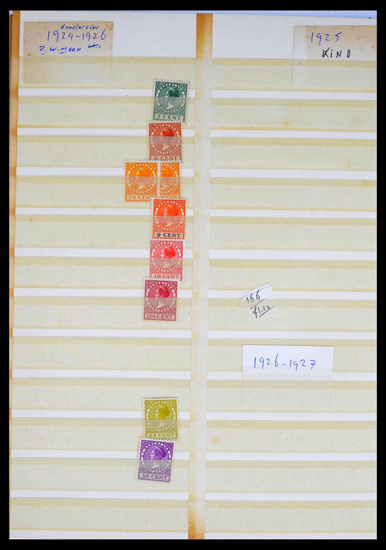 39341 0053 - Stamp collection 39341 Netherlands sorting lot 1890-1960.
