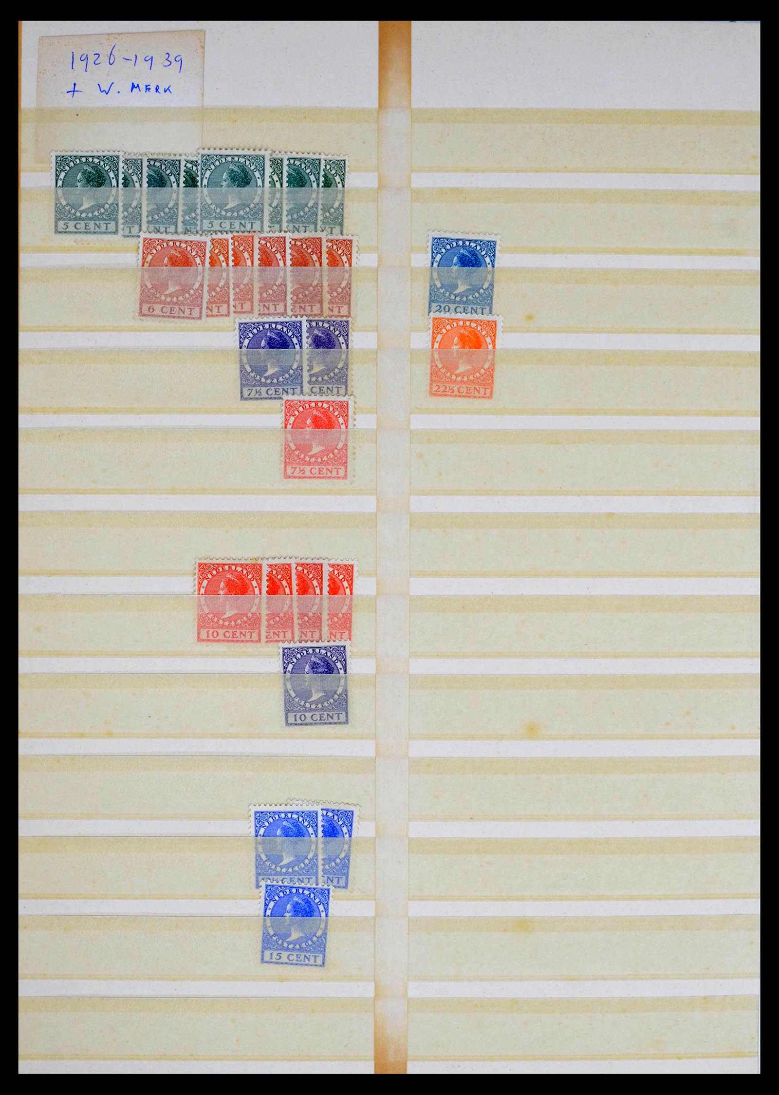 39341 0055 - Stamp collection 39341 Netherlands sorting lot 1890-1960.