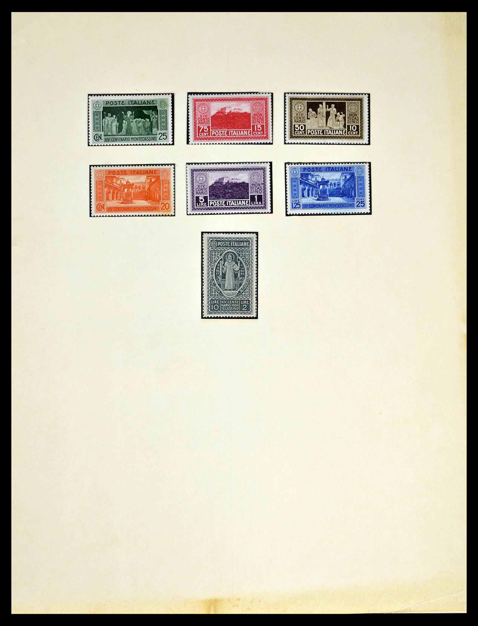39346 0013 - Postzegelverzameling 39346 Italië en koloniën 1923-1941.