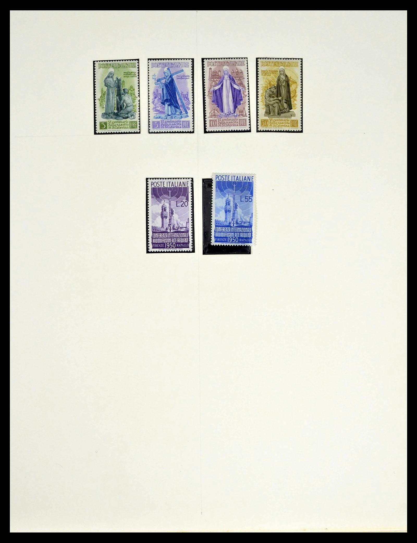 39346 0019 - Postzegelverzameling 39346 Italië en koloniën 1923-1941.