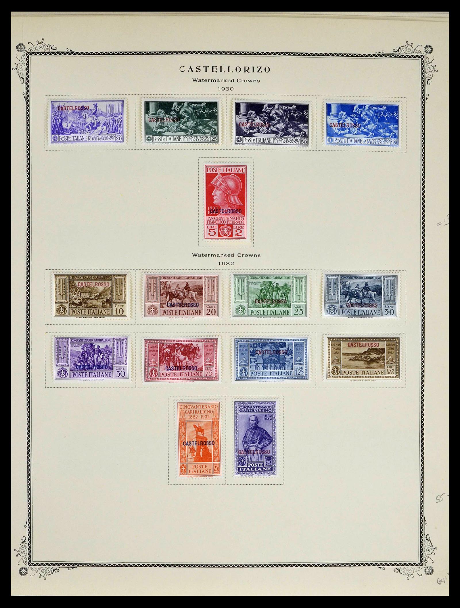 39346 0025 - Postzegelverzameling 39346 Italië en koloniën 1923-1941.