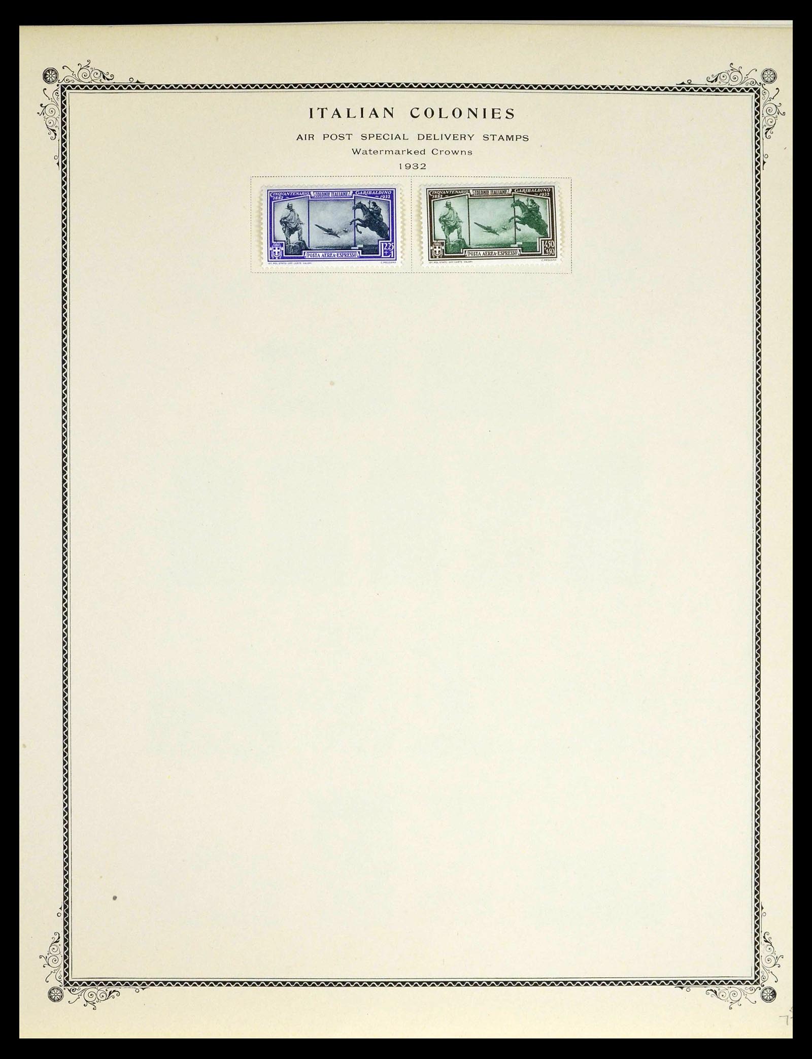 39346 0035 - Postzegelverzameling 39346 Italië en koloniën 1923-1941.