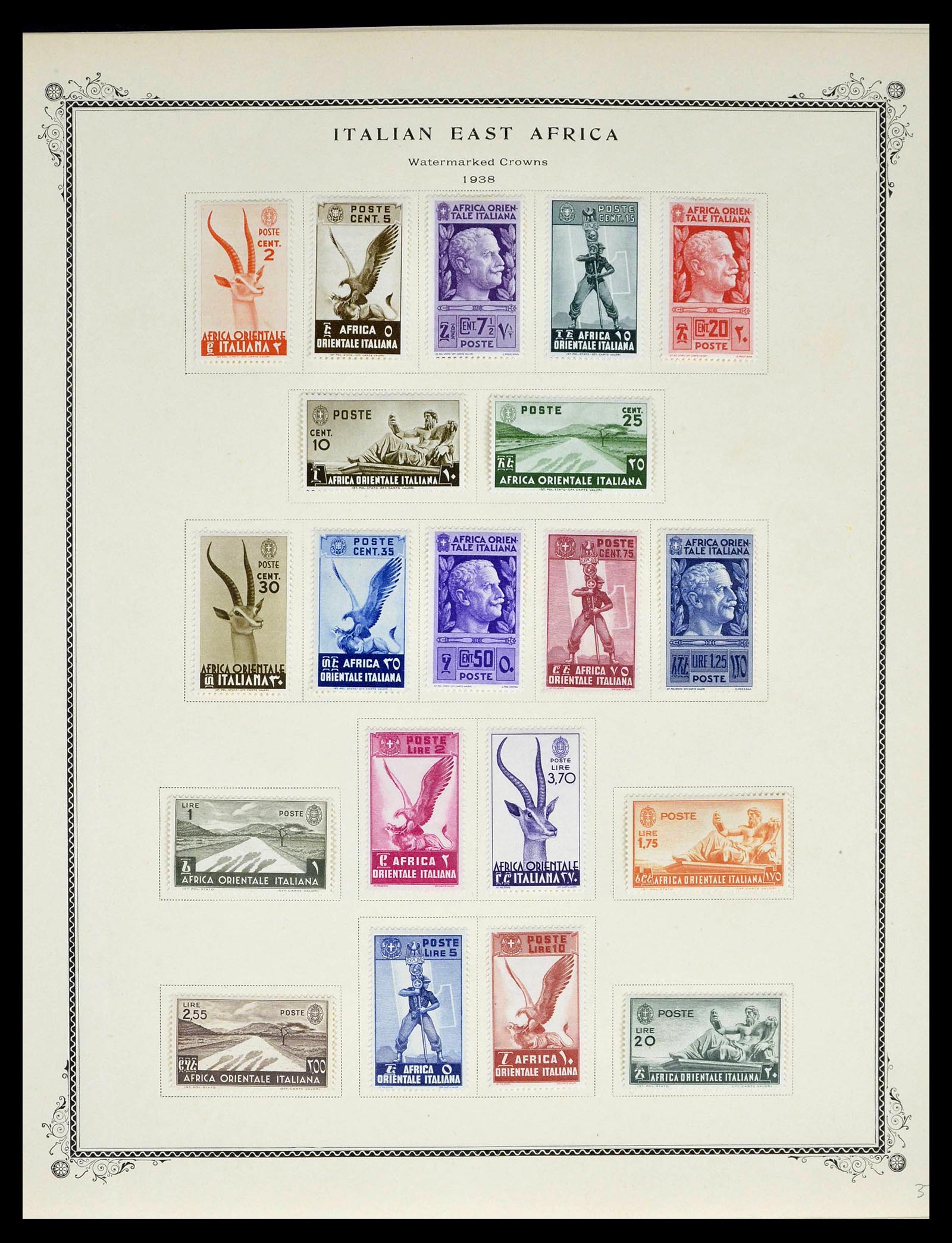 39346 0036 - Postzegelverzameling 39346 Italië en koloniën 1923-1941.