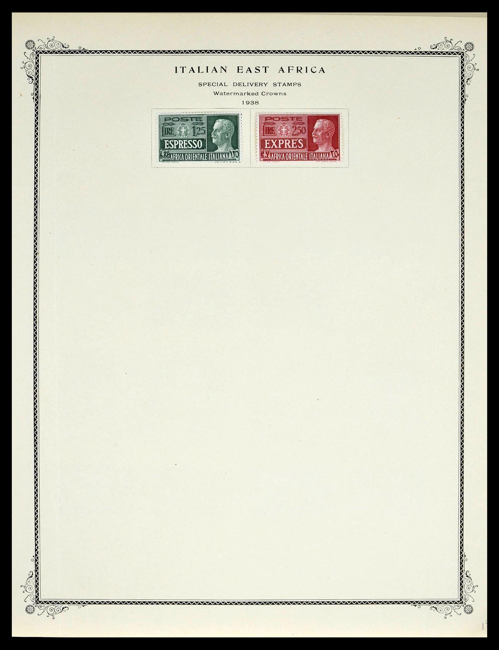 39346 0039 - Postzegelverzameling 39346 Italië en koloniën 1923-1941.