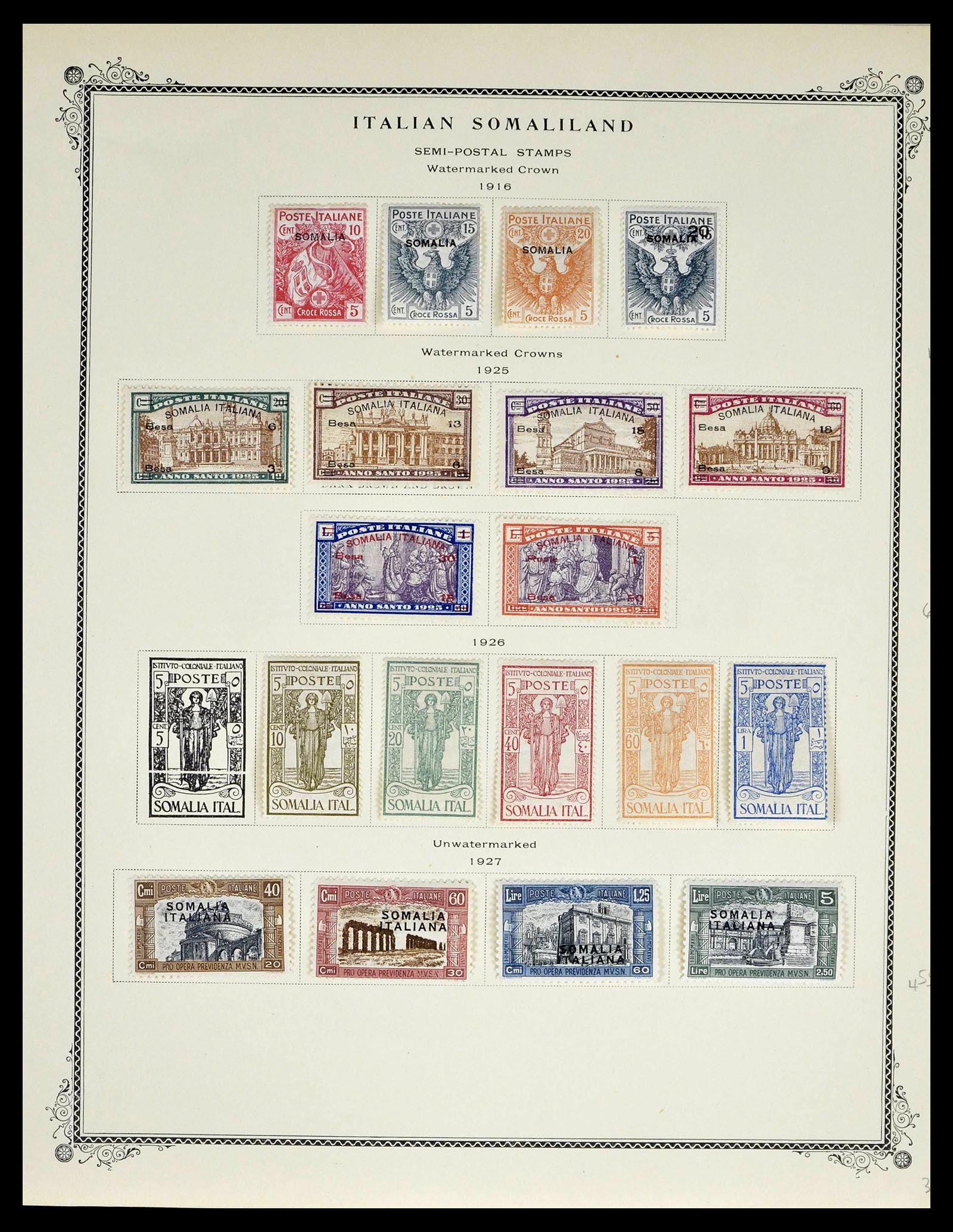 39346 0040 - Postzegelverzameling 39346 Italië en koloniën 1923-1941.