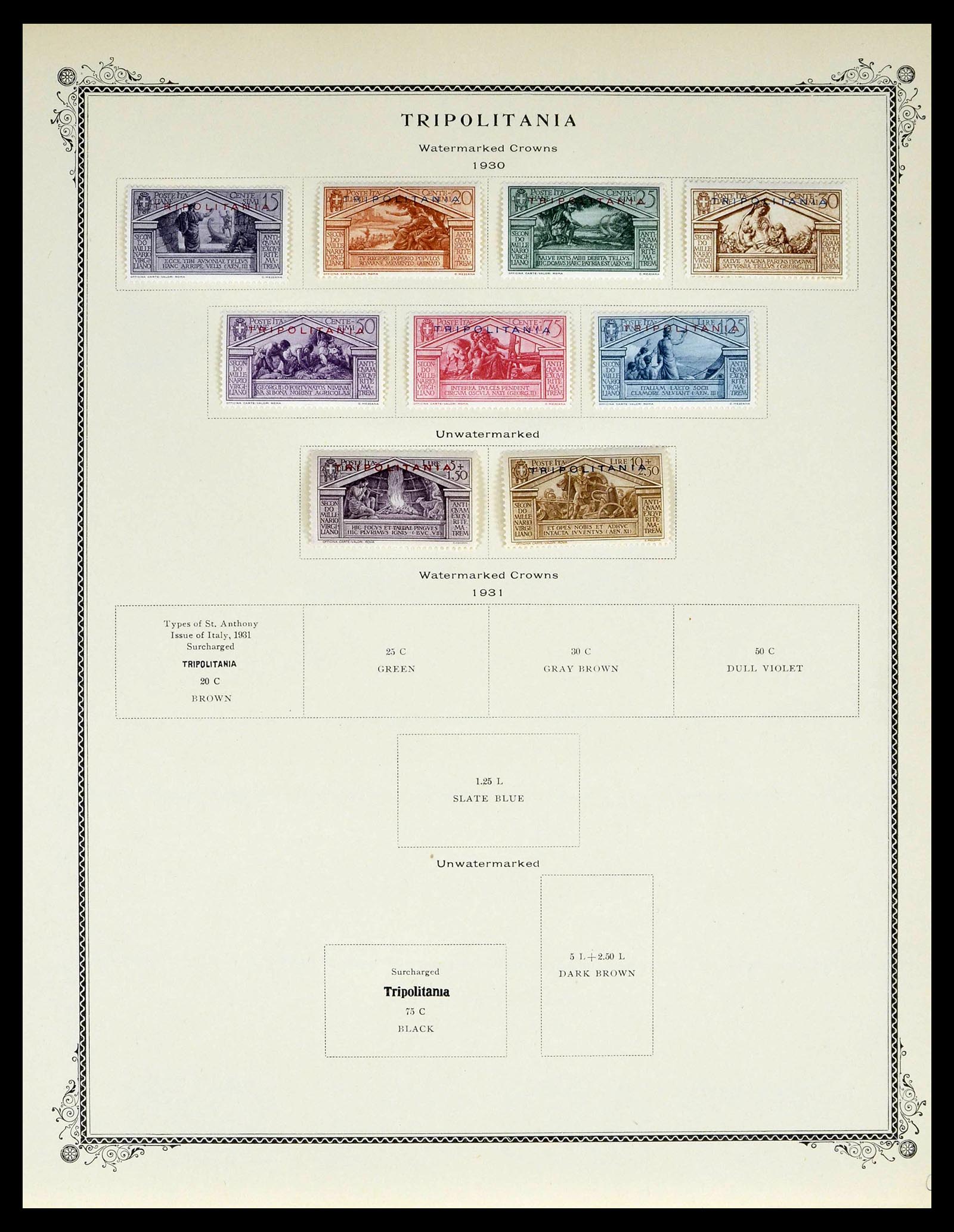 39346 0046 - Stamp collection 39346 Italy and colonies 1923-1941.