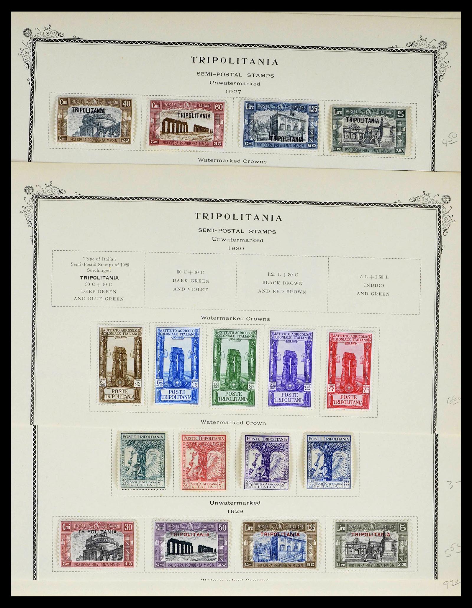 39346 0047 - Stamp collection 39346 Italy and colonies 1923-1941.
