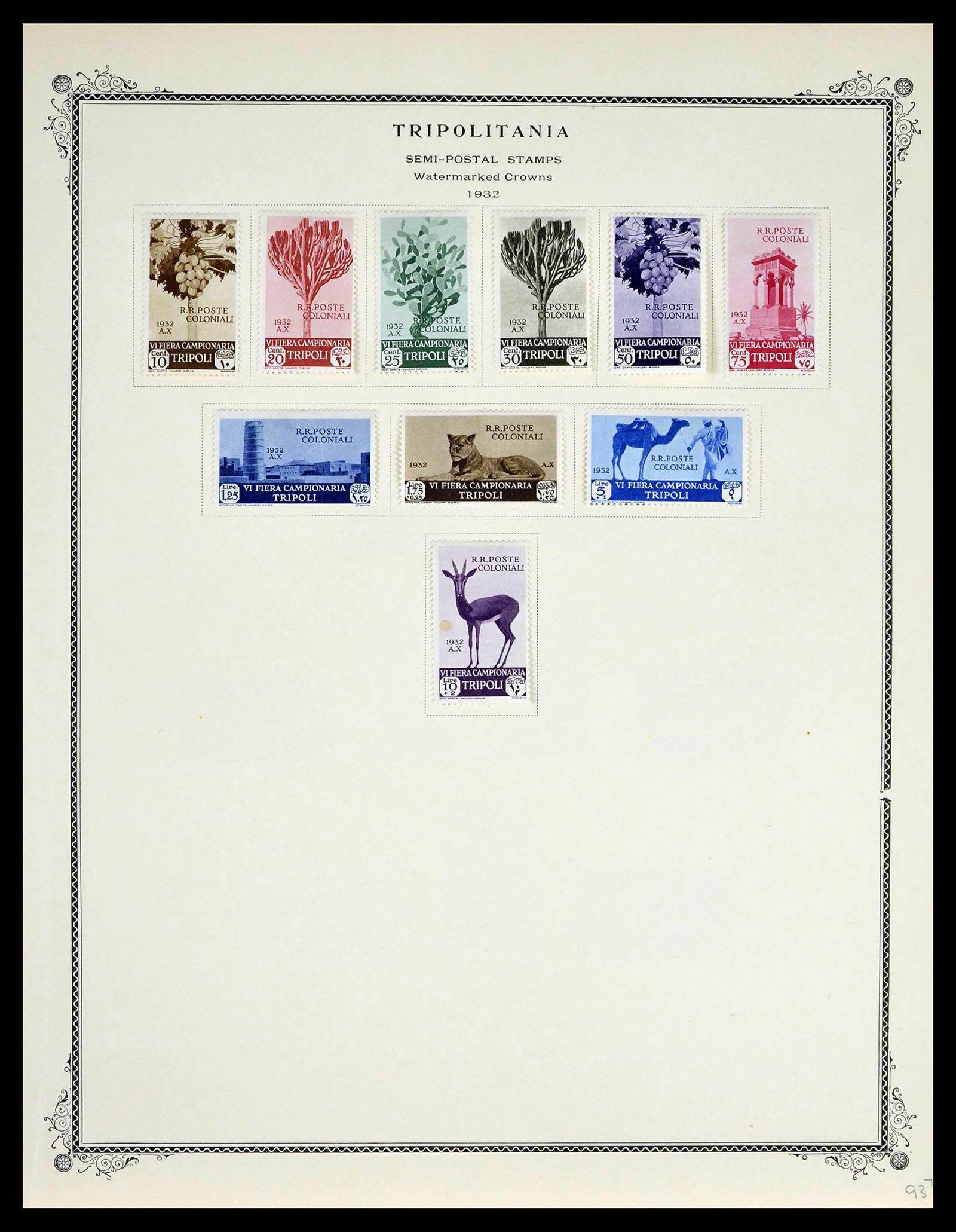 39346 0053 - Stamp collection 39346 Italy and colonies 1923-1941.
