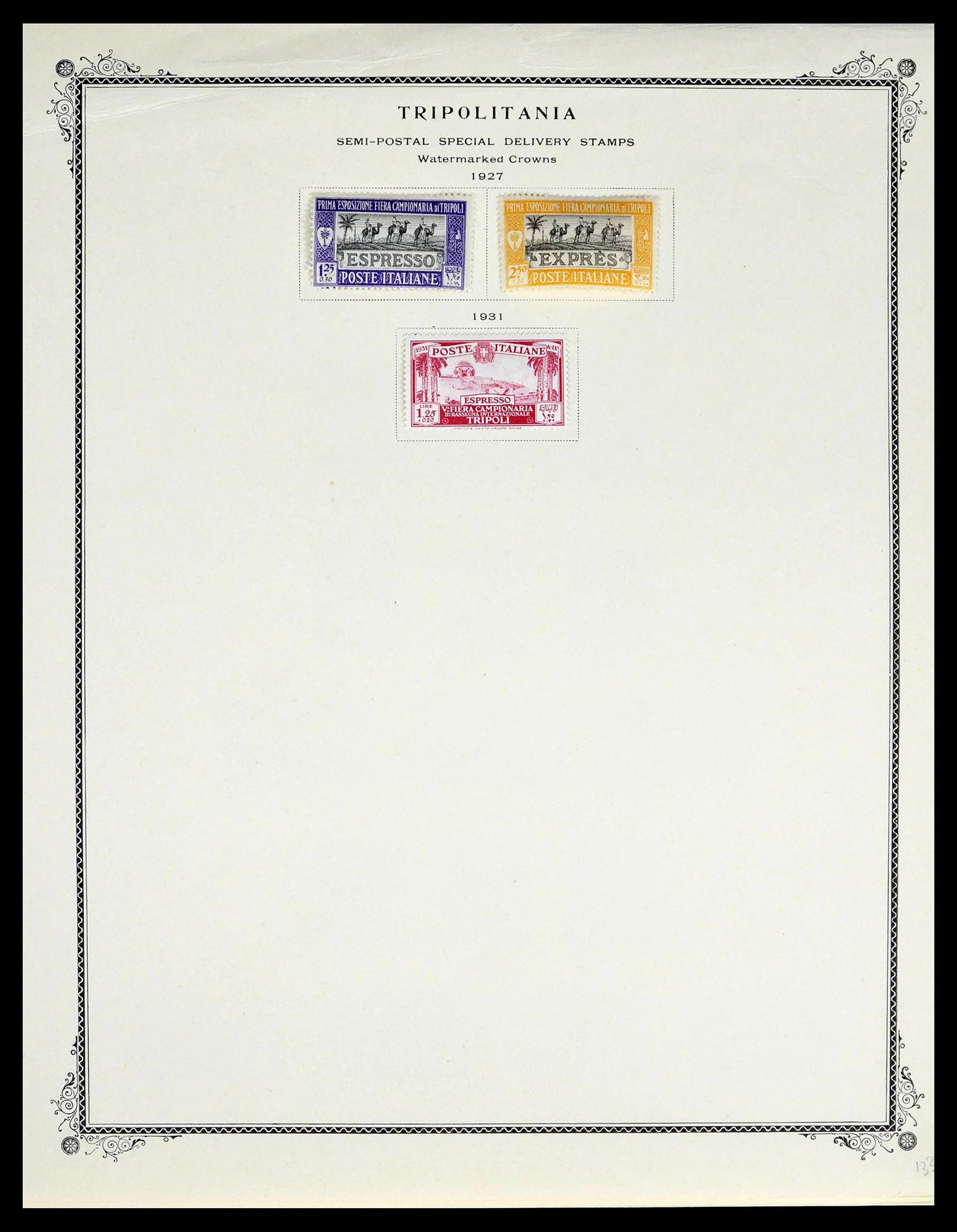 39346 0055 - Stamp collection 39346 Italy and colonies 1923-1941.