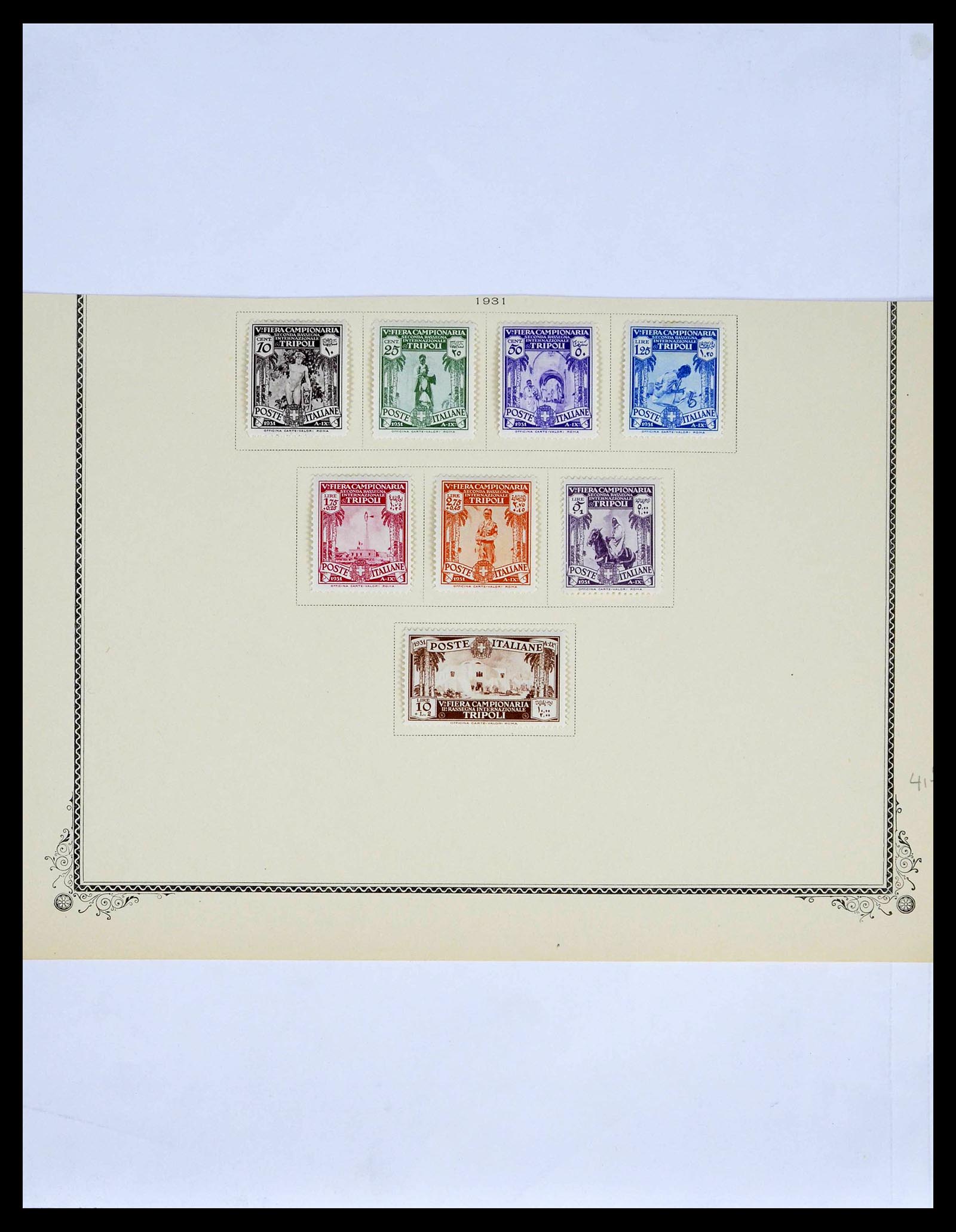 39346 0057 - Stamp collection 39346 Italy and colonies 1923-1941.