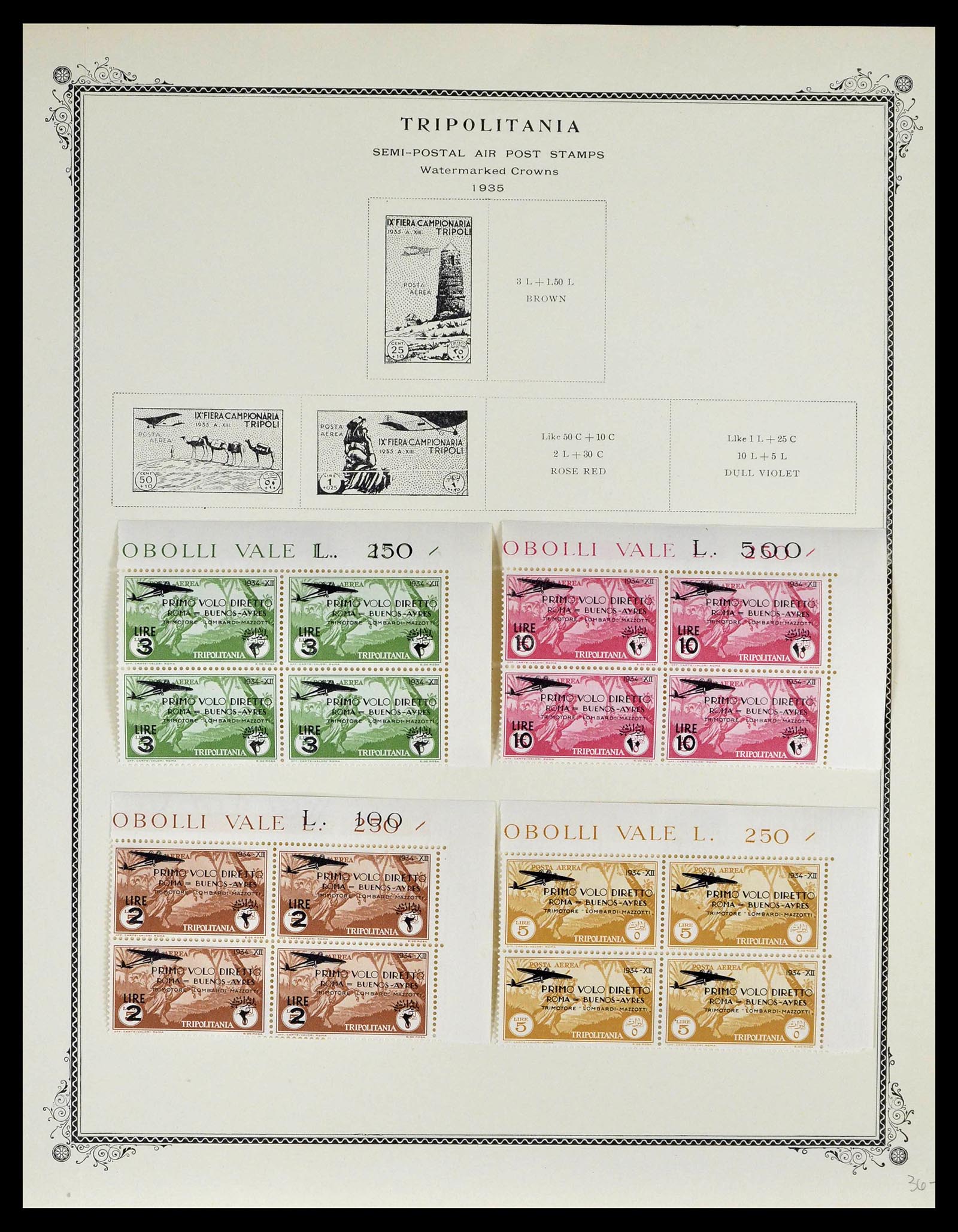 39346 0060 - Stamp collection 39346 Italy and colonies 1923-1941.