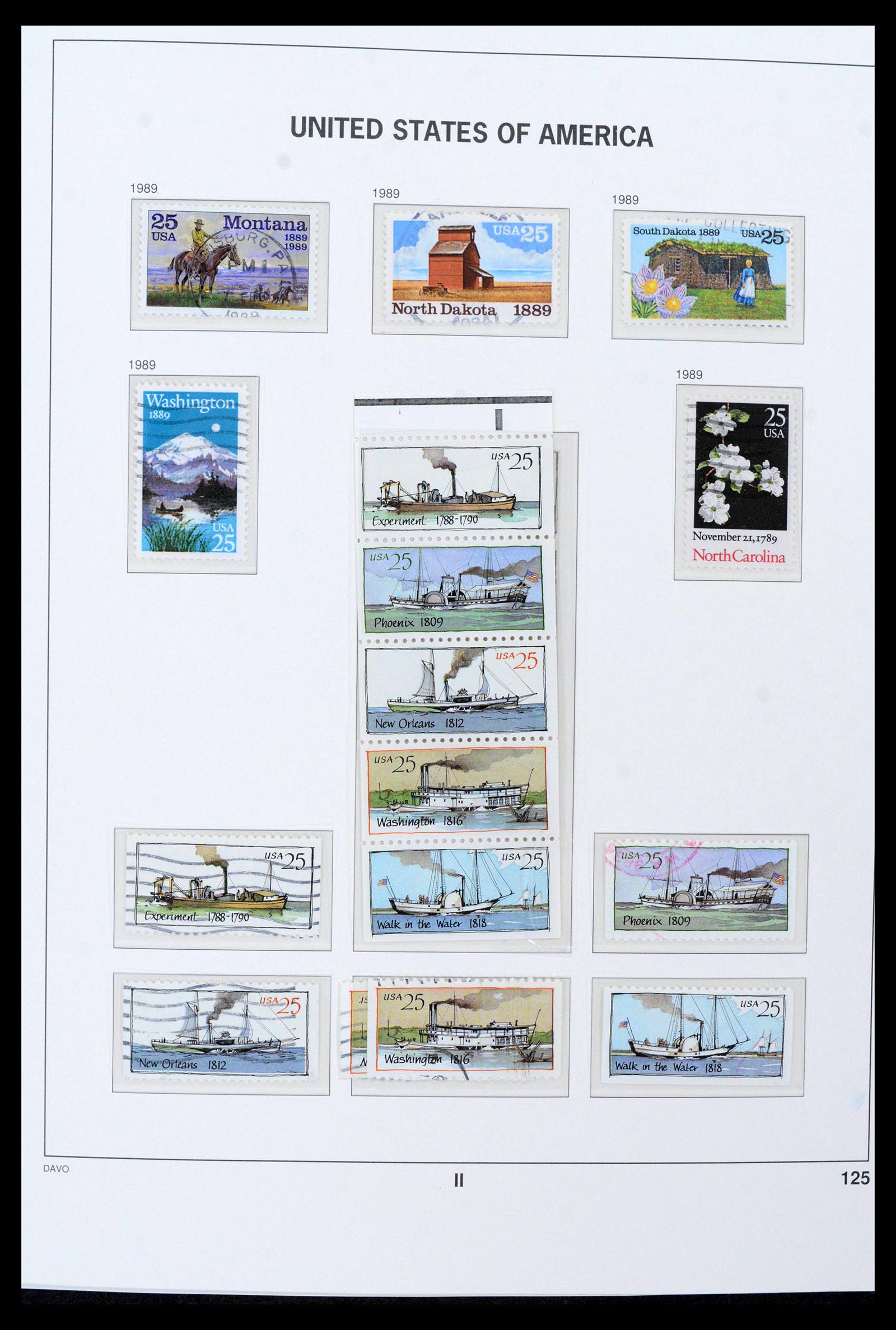 39349 0001 - Stamp collection 39349 USA 1989-2021!