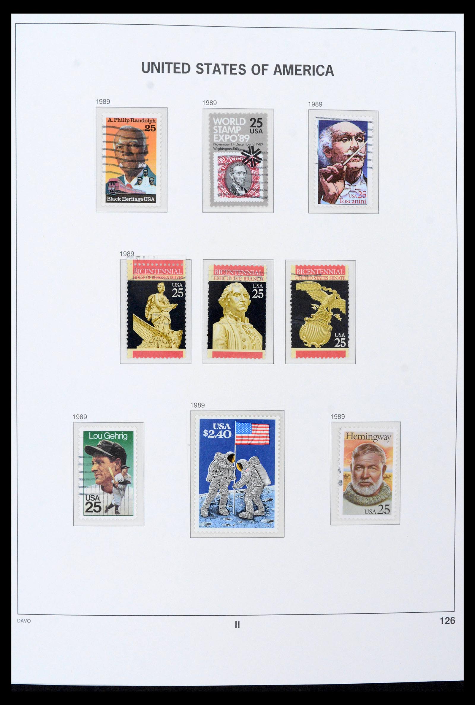 39349 0002 - Stamp collection 39349 USA 1989-2021!