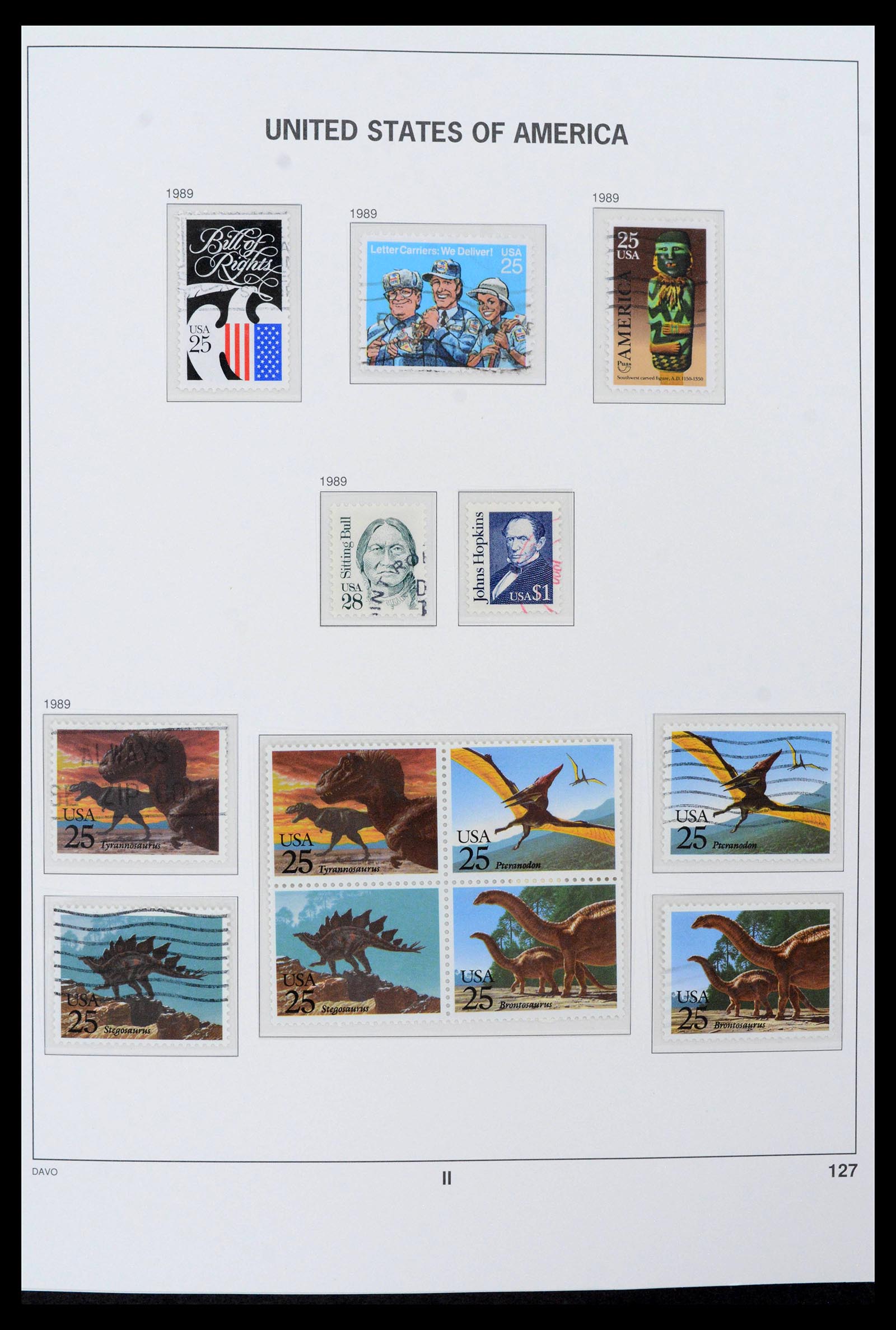 39349 0003 - Stamp collection 39349 USA 1989-2021!