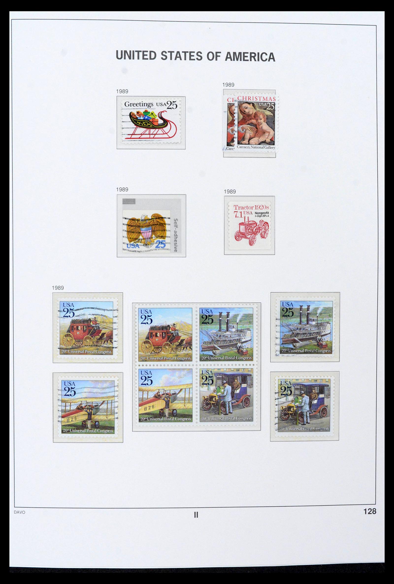 39349 0004 - Stamp collection 39349 USA 1989-2021!