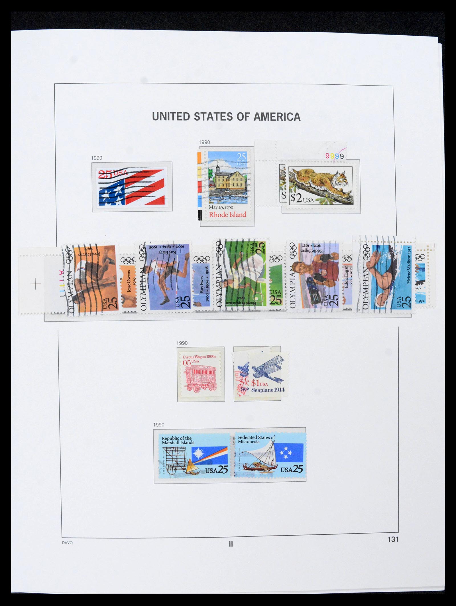 39349 0007 - Stamp collection 39349 USA 1989-2021!
