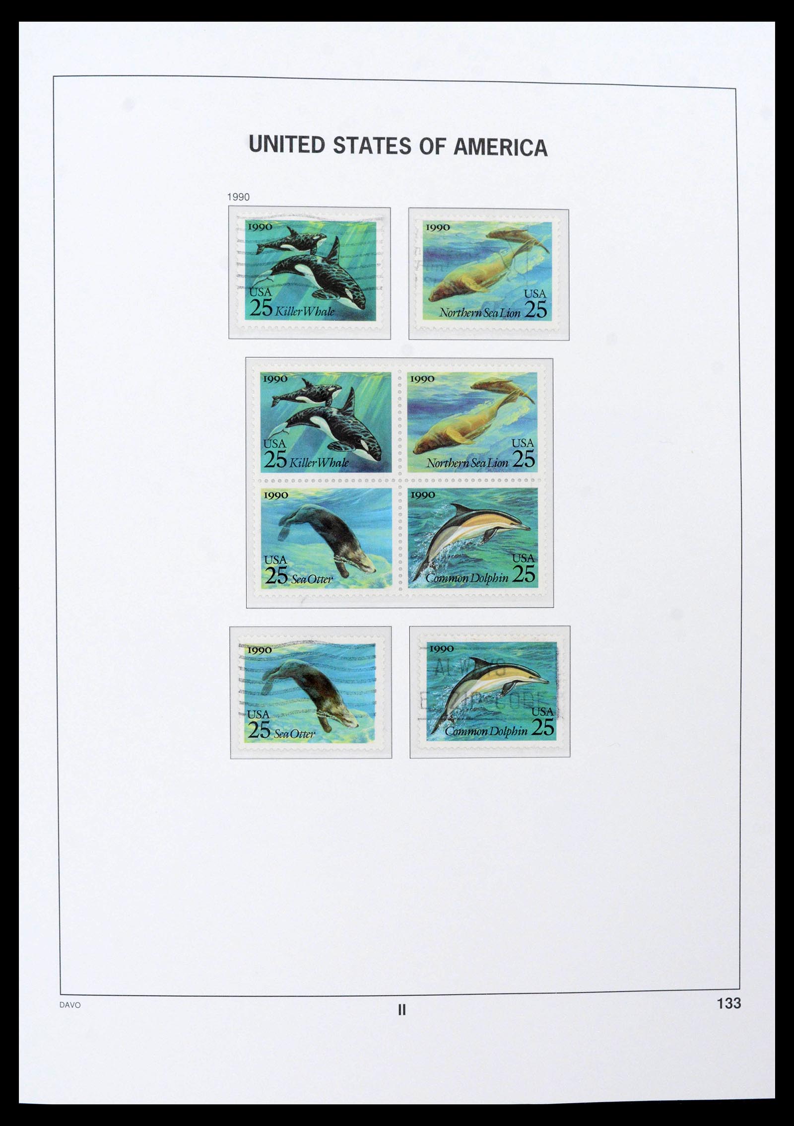 39349 0009 - Stamp collection 39349 USA 1989-2021!