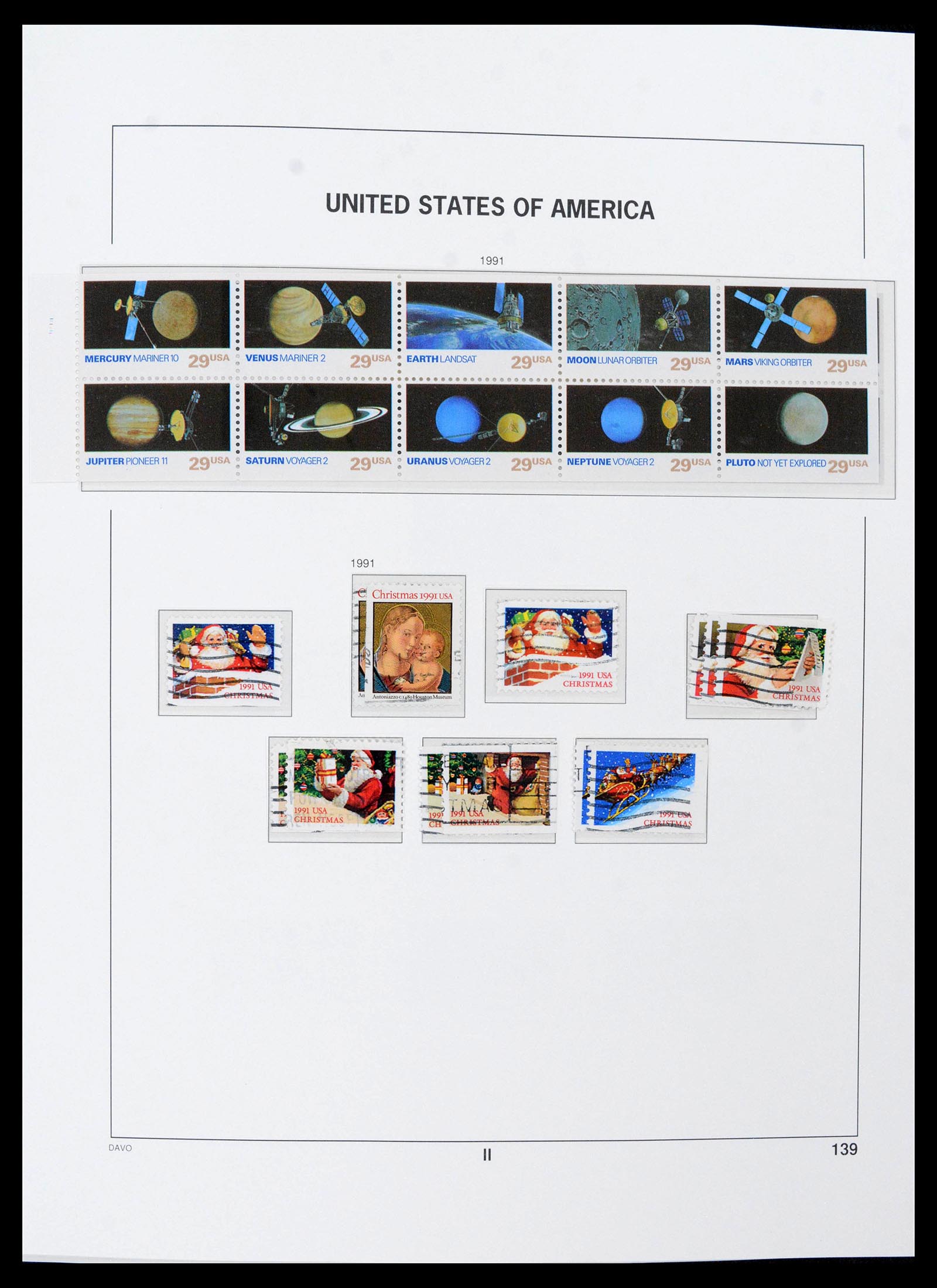 39349 0016 - Stamp collection 39349 USA 1989-2021!
