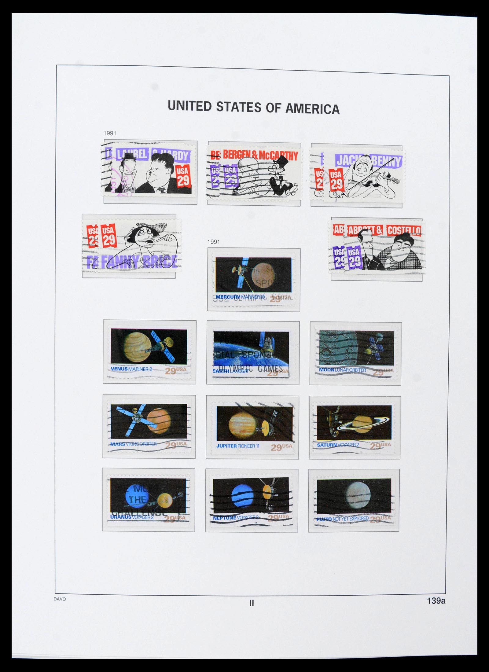 39349 0017 - Stamp collection 39349 USA 1989-2021!