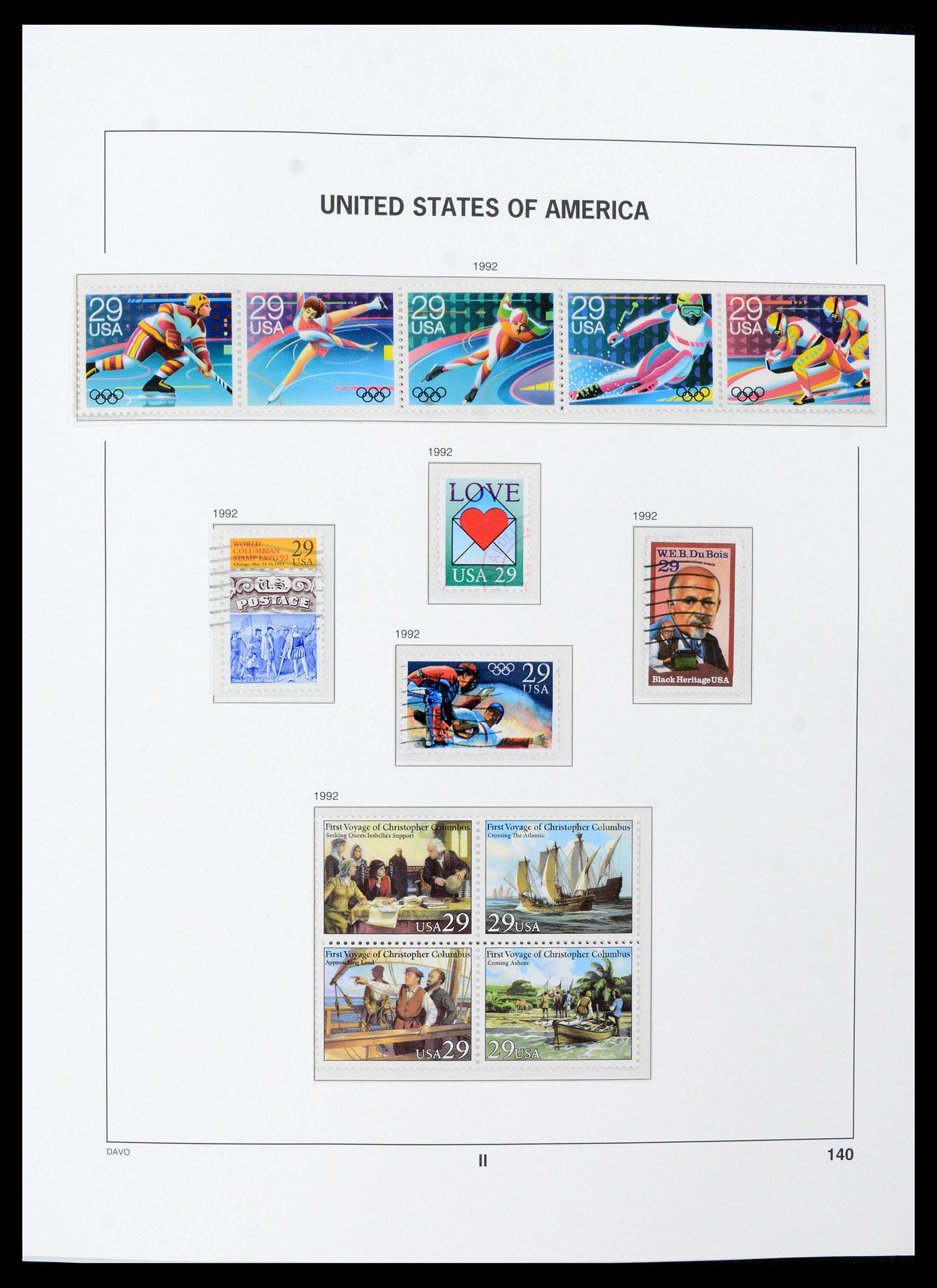 39349 0018 - Stamp collection 39349 USA 1989-2021!