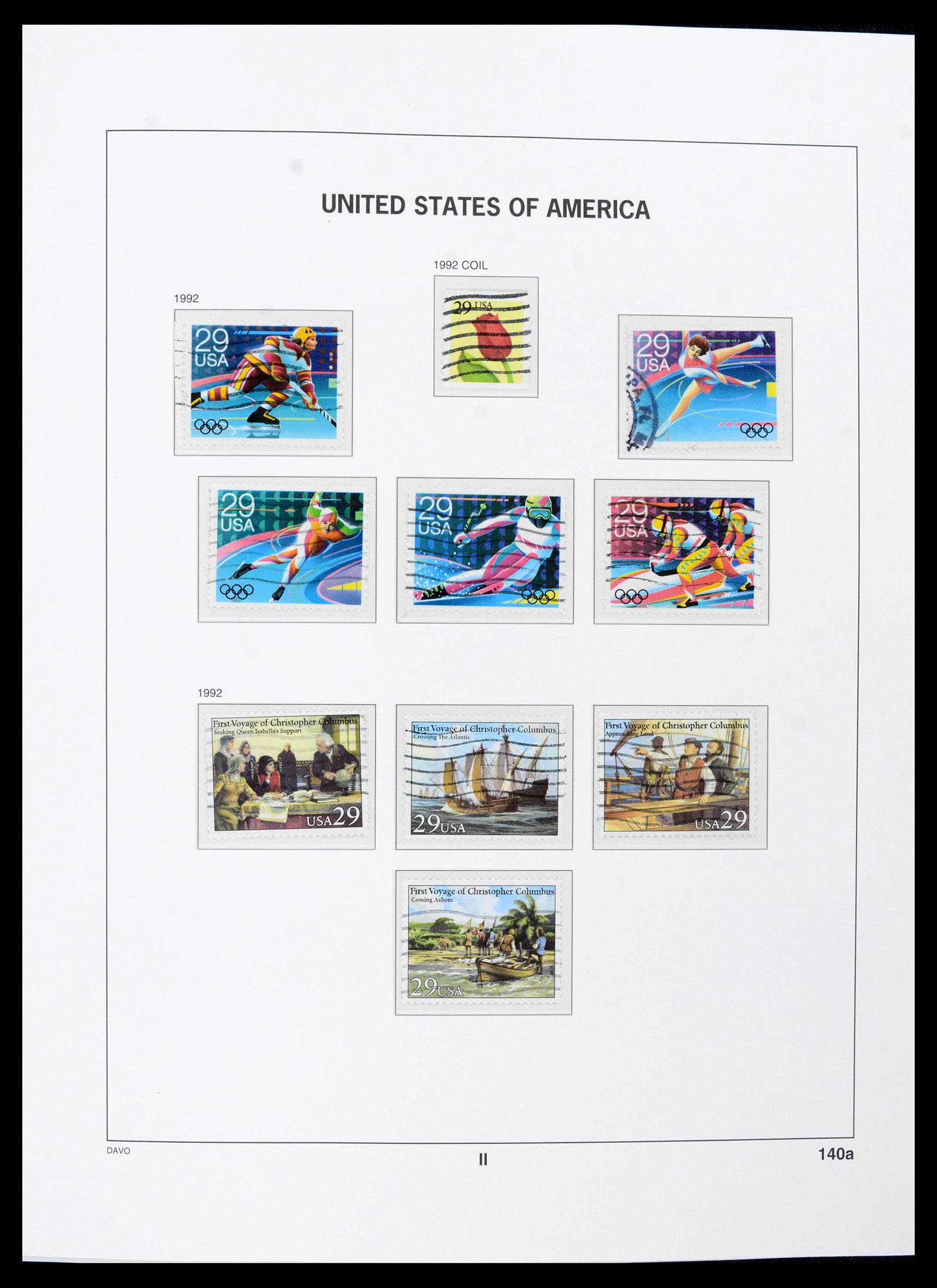 39349 0019 - Stamp collection 39349 USA 1989-2021!