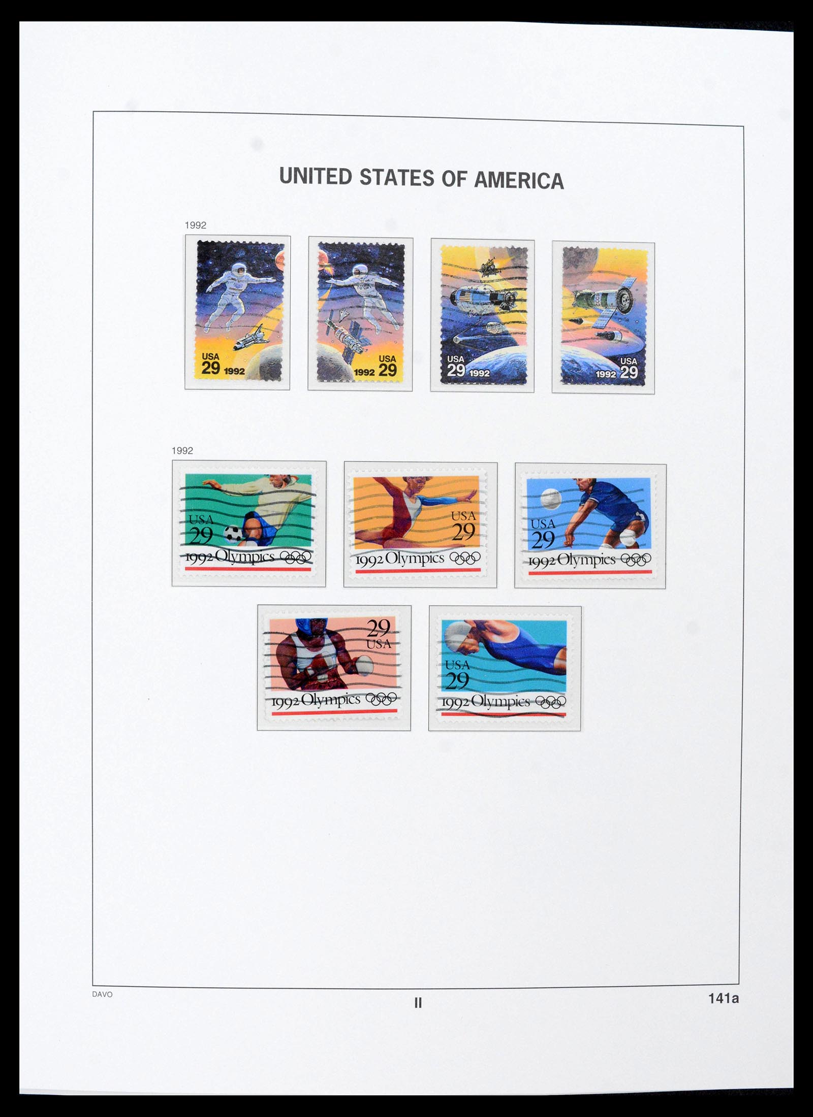 39349 0021 - Stamp collection 39349 USA 1989-2021!