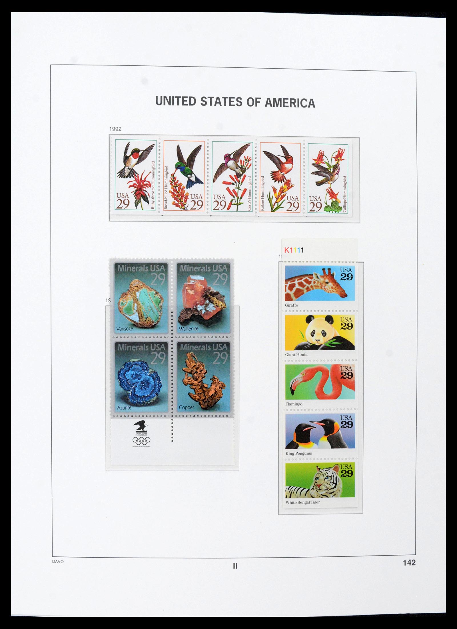 39349 0022 - Stamp collection 39349 USA 1989-2021!