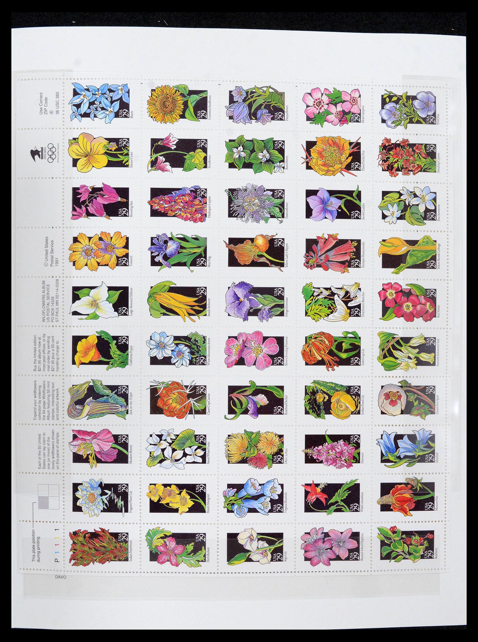 39349 0024 - Stamp collection 39349 USA 1989-2021!
