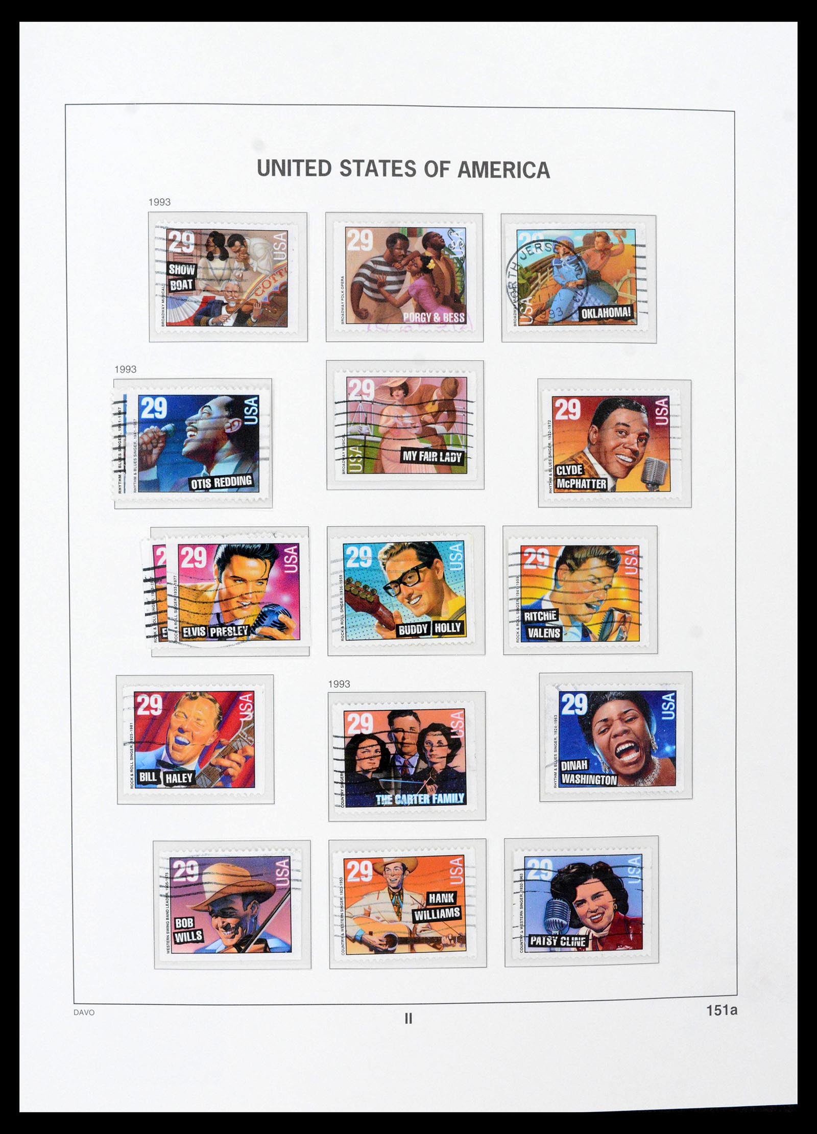 39349 0035 - Stamp collection 39349 USA 1989-2021!