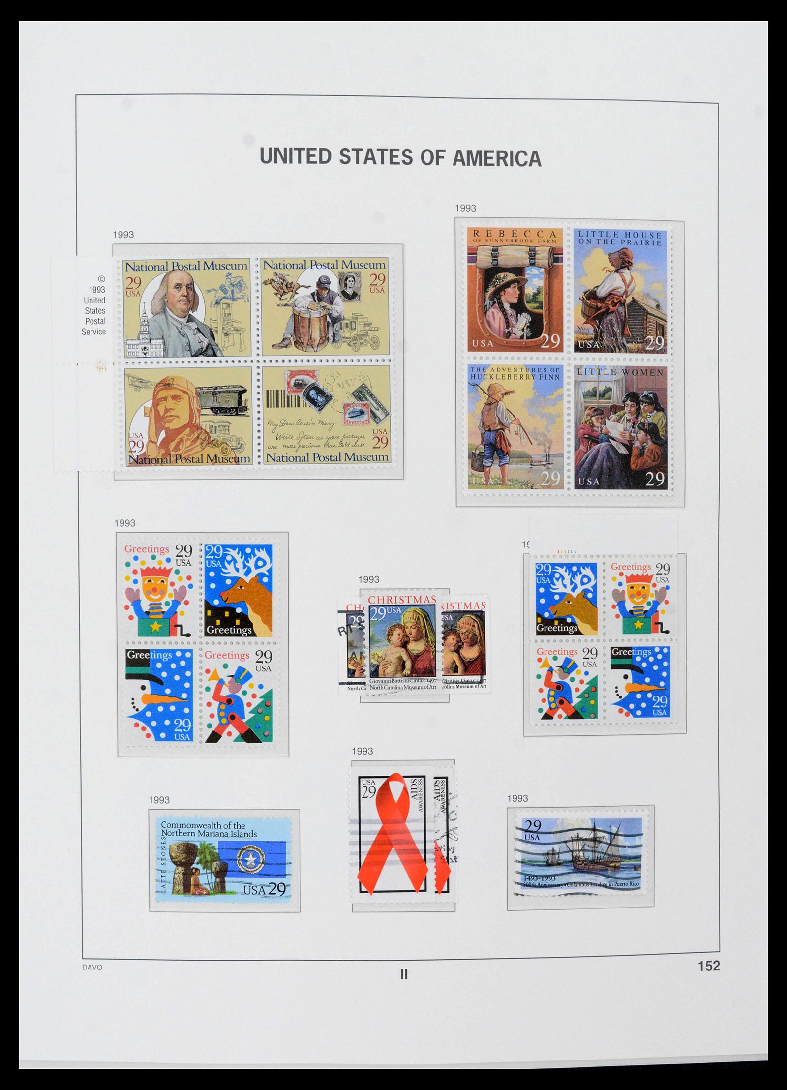 39349 0037 - Stamp collection 39349 USA 1989-2021!