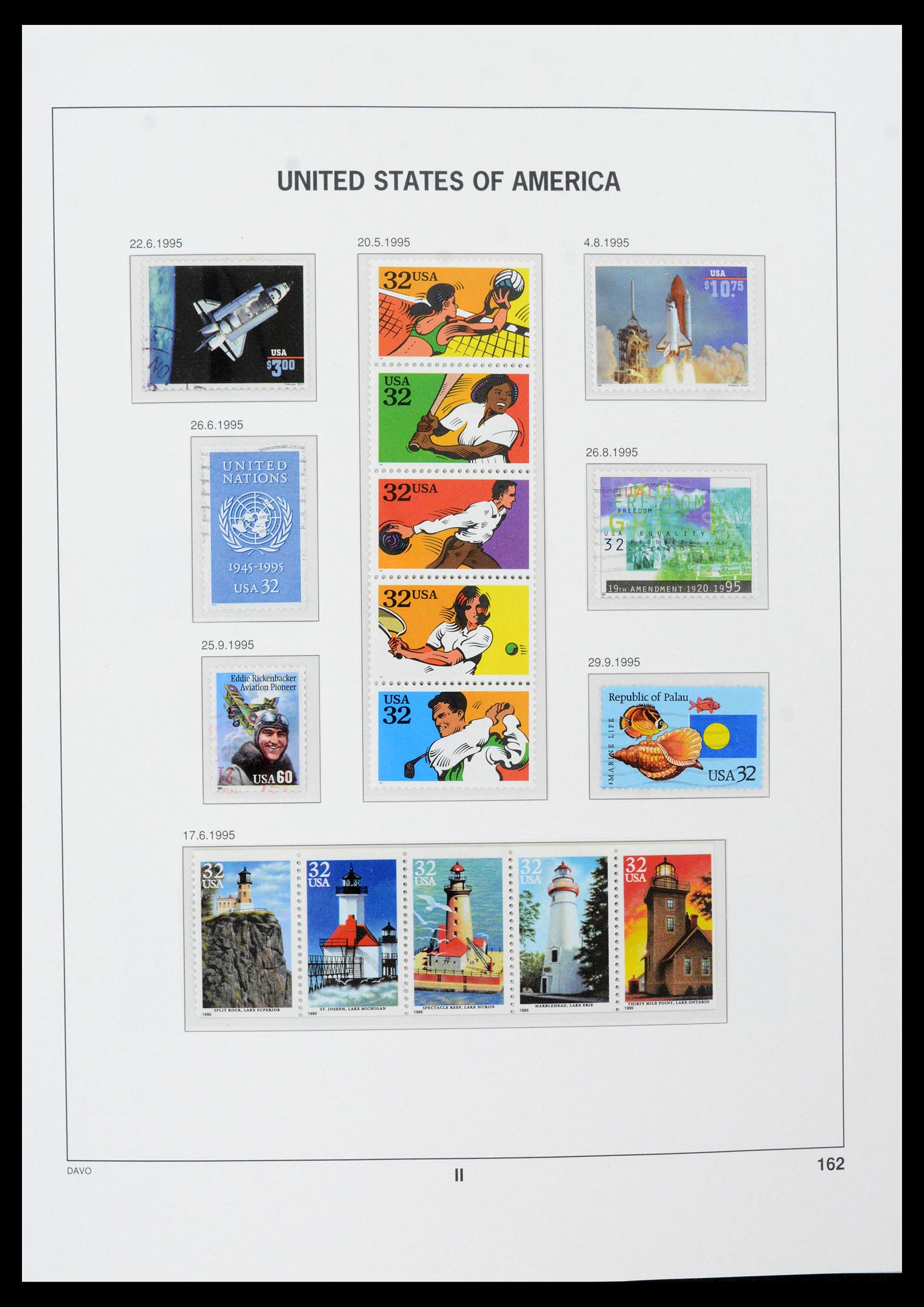 39349 0055 - Stamp collection 39349 USA 1989-2021!