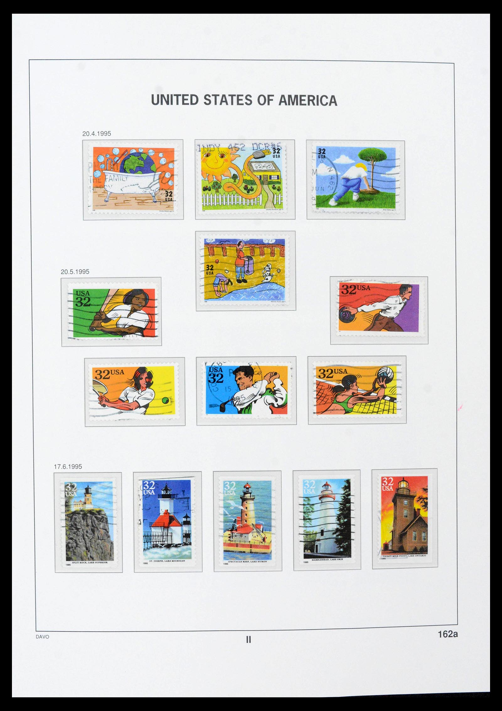 39349 0056 - Stamp collection 39349 USA 1989-2021!