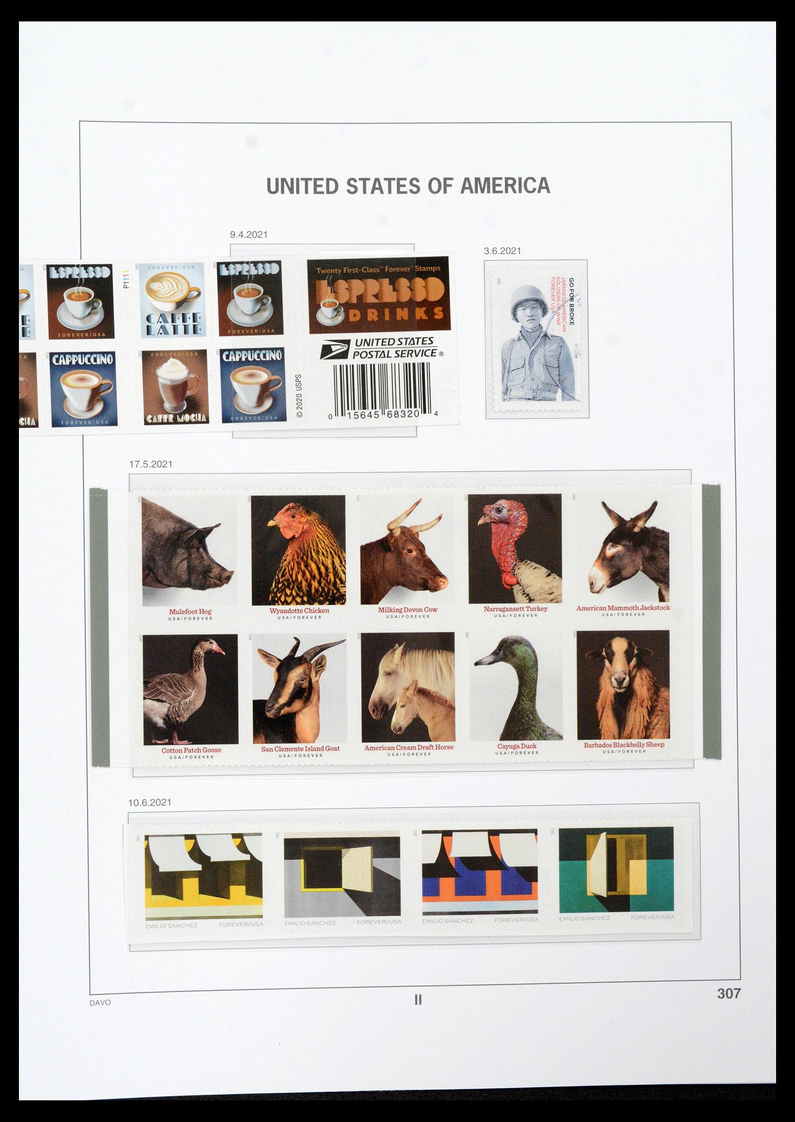 39349 0463 - Postzegelverzameling 39349 USA 1989-2021!