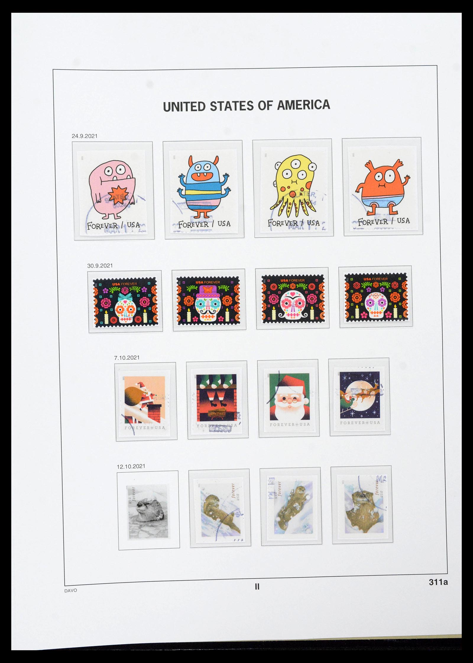 39349 0473 - Stamp collection 39349 USA 1989-2021!