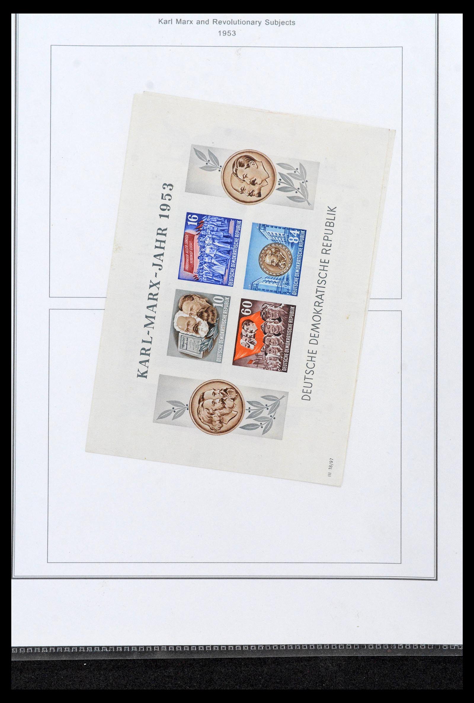 39351 0010 - Postzegelverzameling 39351 DDR 1949-1990.