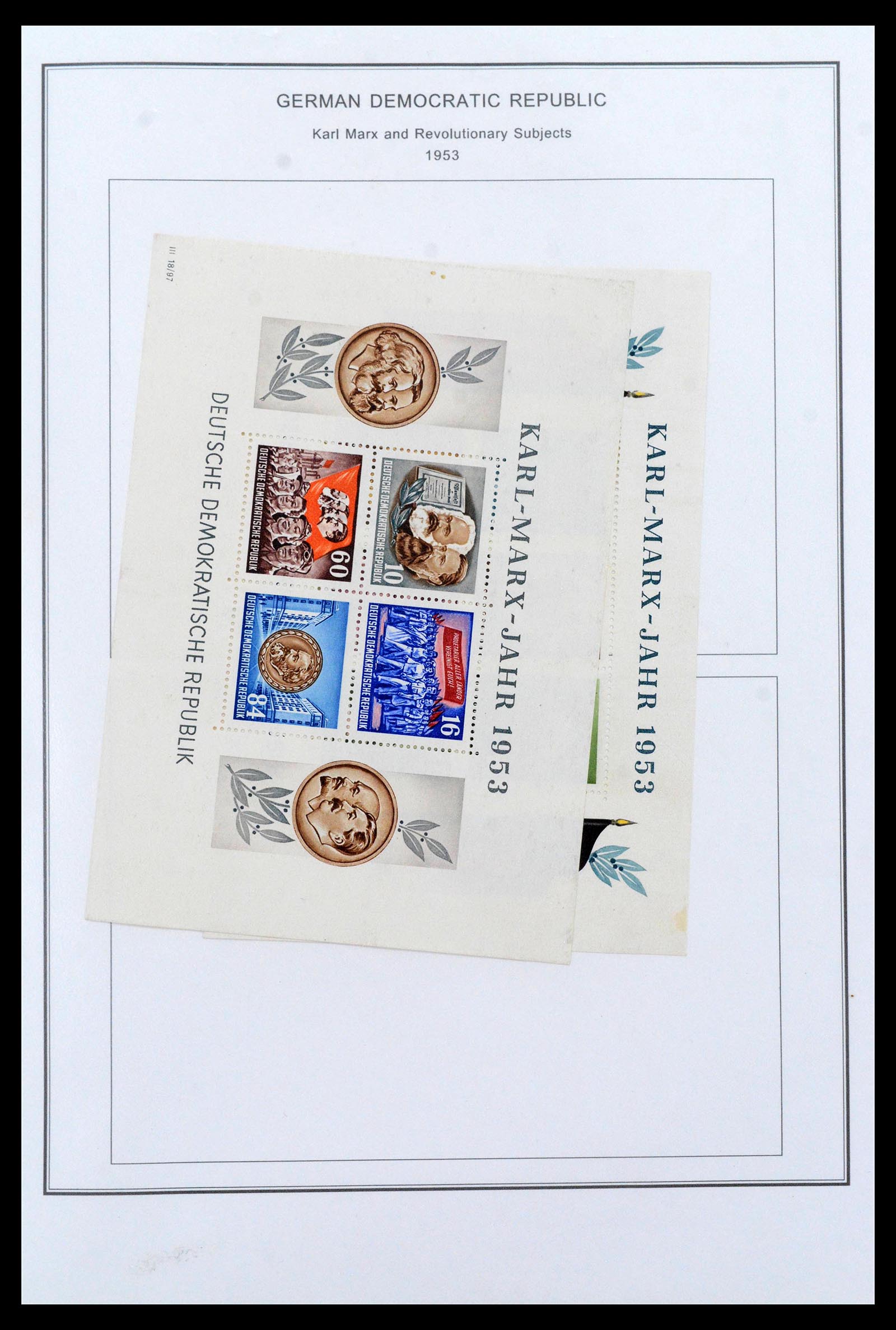 39351 0011 - Postzegelverzameling 39351 DDR 1949-1990.
