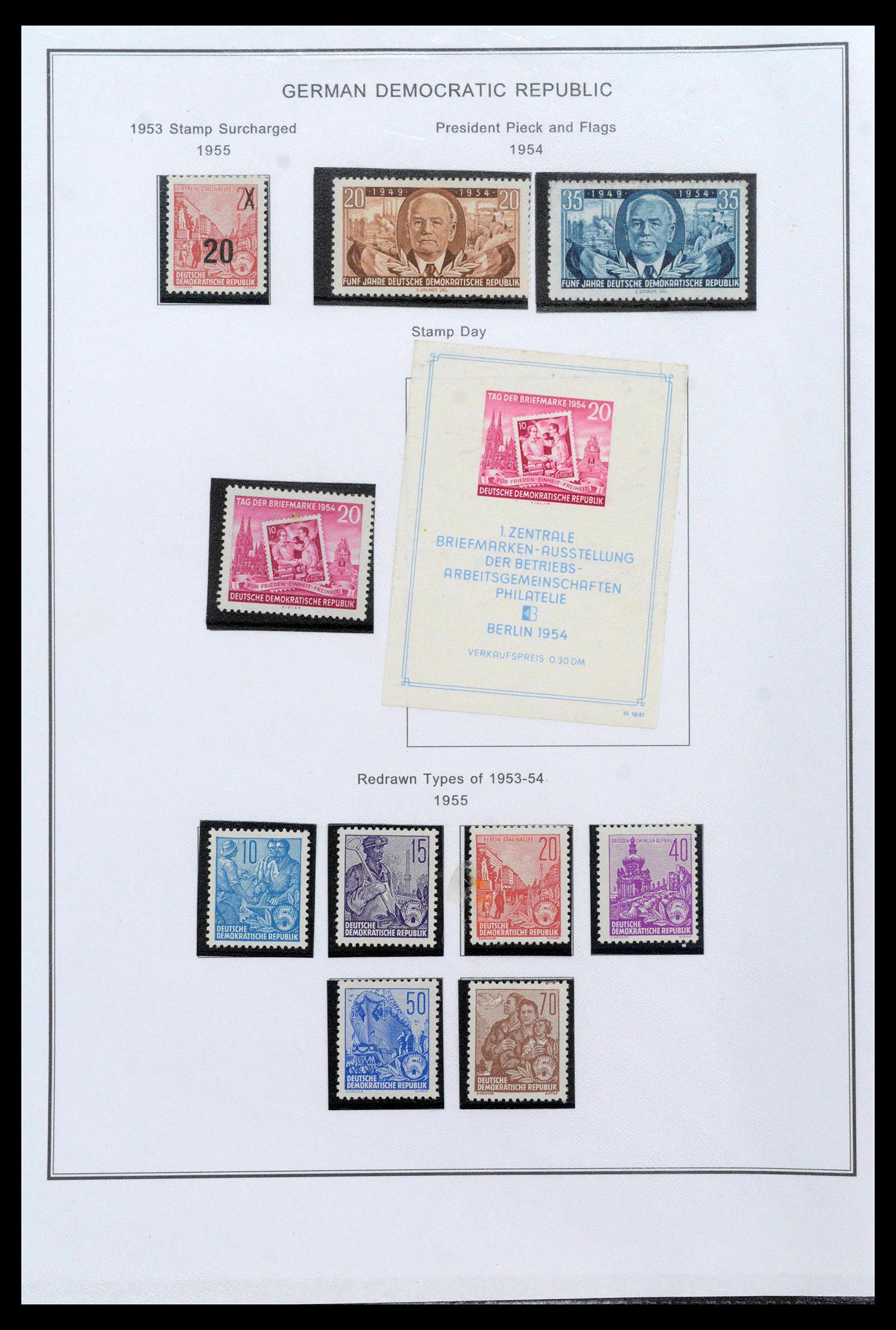 39351 0016 - Stamp collection 39351 GDR 1949-1990.