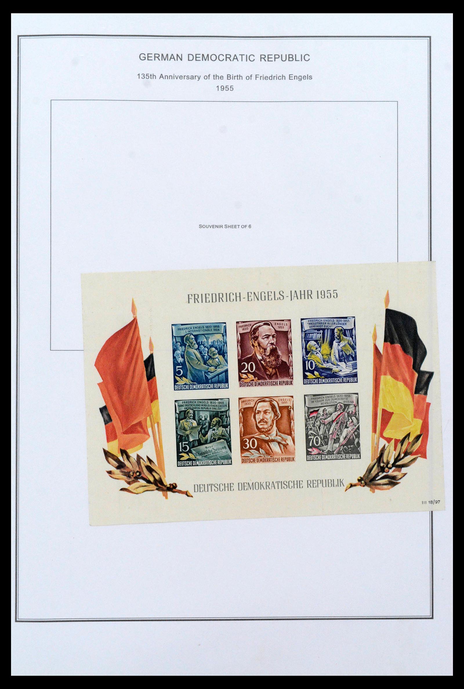 39351 0021 - Postzegelverzameling 39351 DDR 1949-1990.