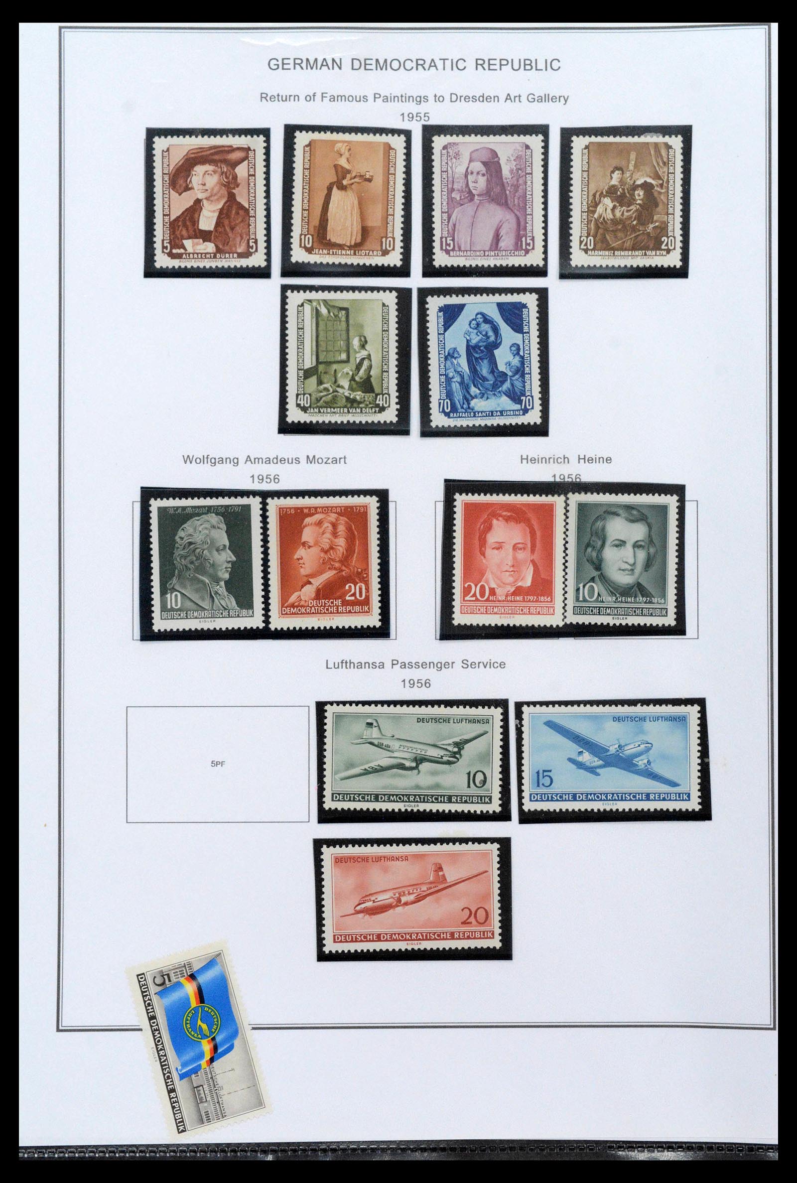 39351 0022 - Stamp collection 39351 GDR 1949-1990.