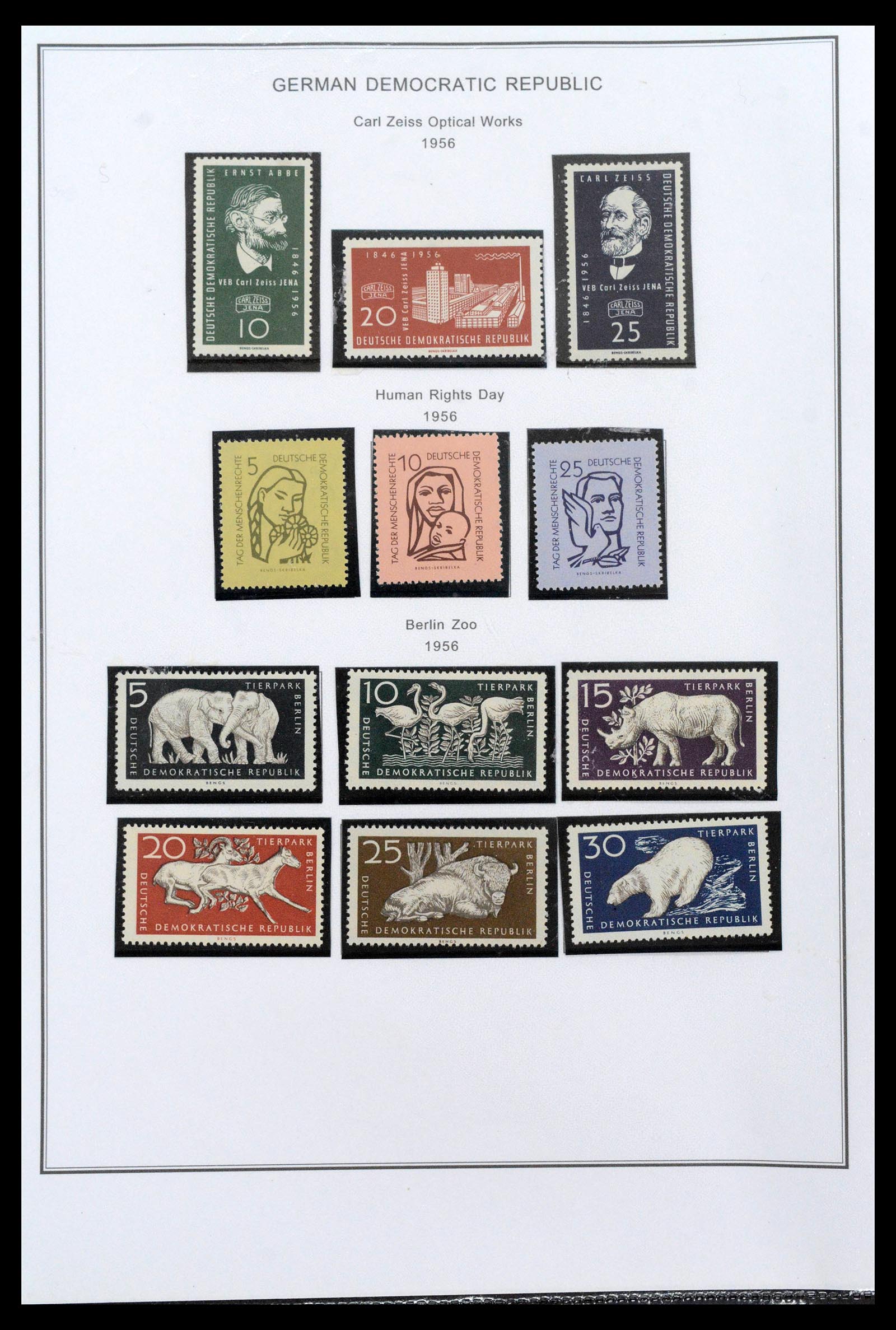 39351 0026 - Stamp collection 39351 GDR 1949-1990.