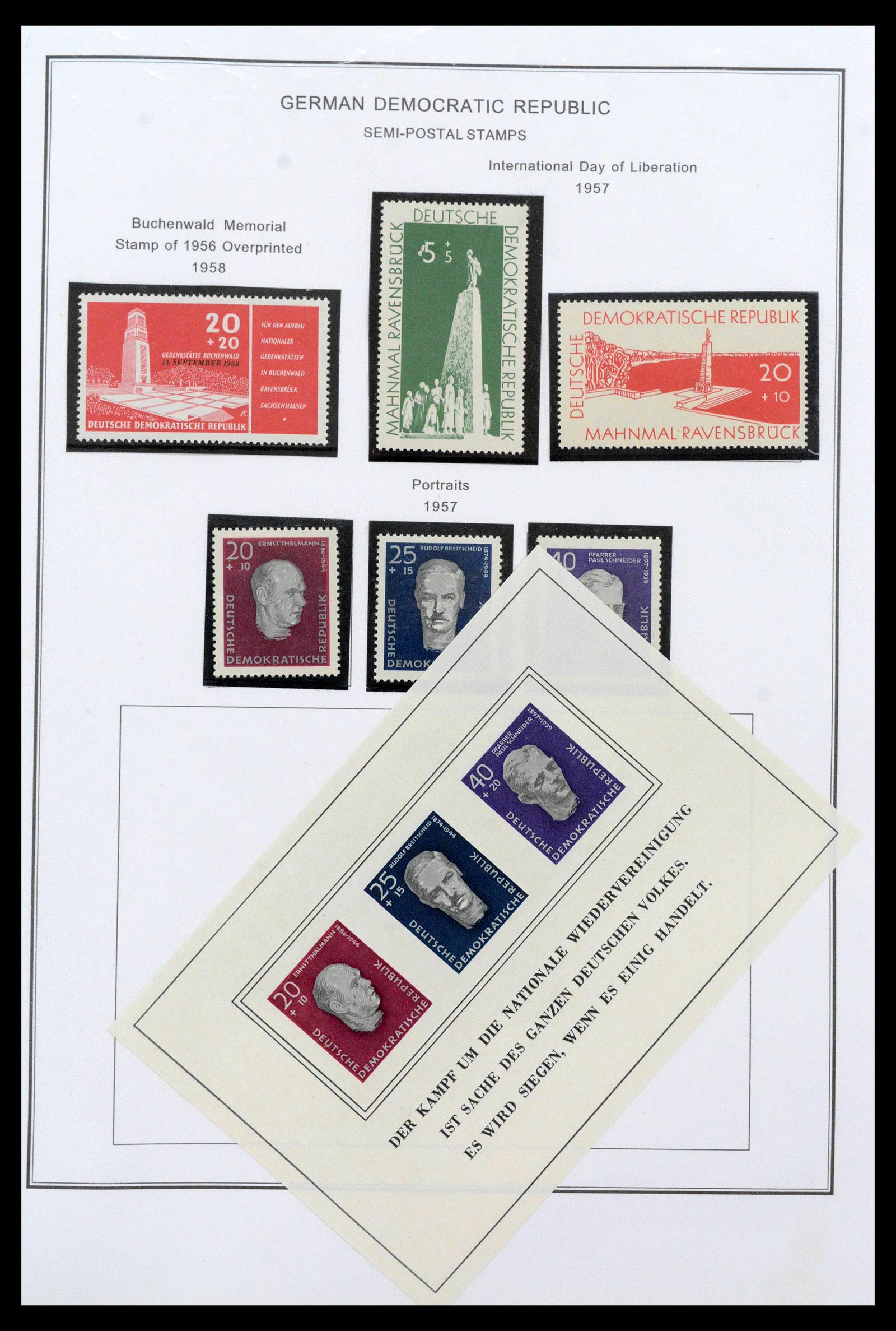 39351 0031 - Postzegelverzameling 39351 DDR 1949-1990.