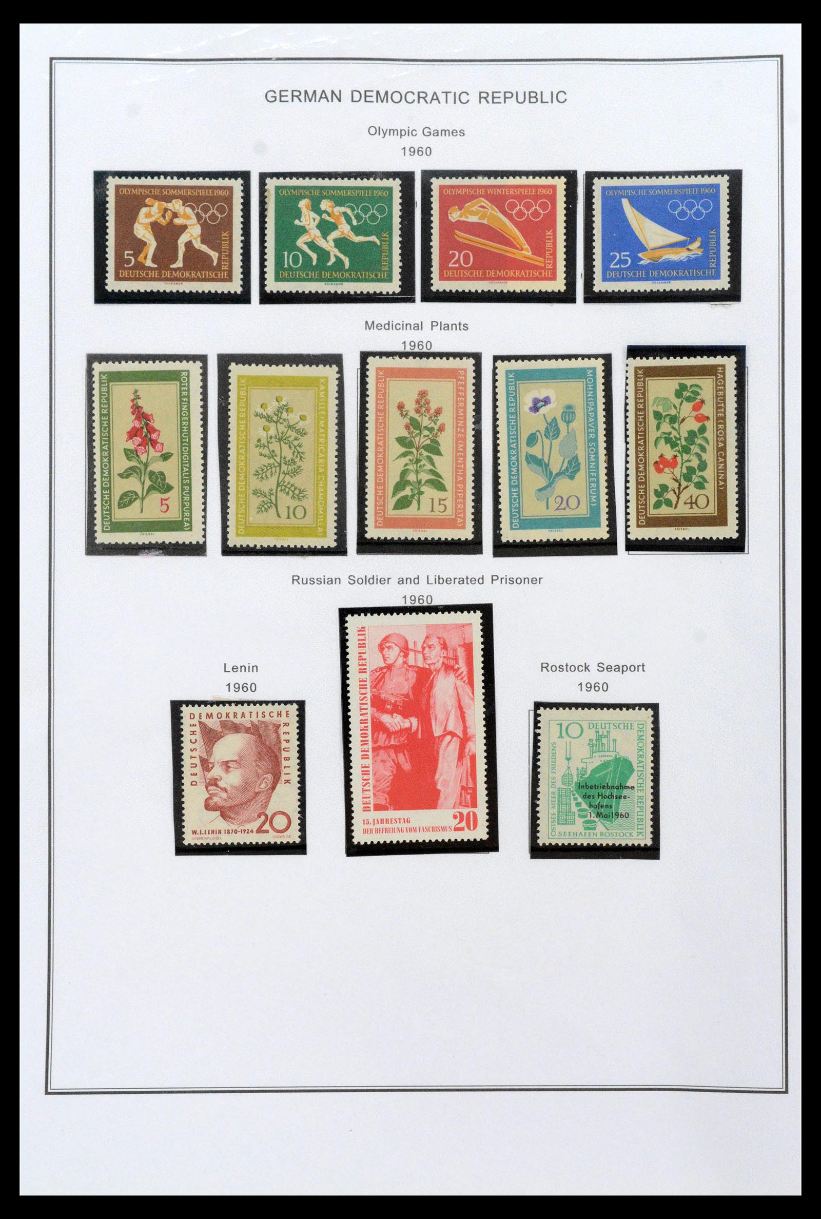 39351 0042 - Postzegelverzameling 39351 DDR 1949-1990.