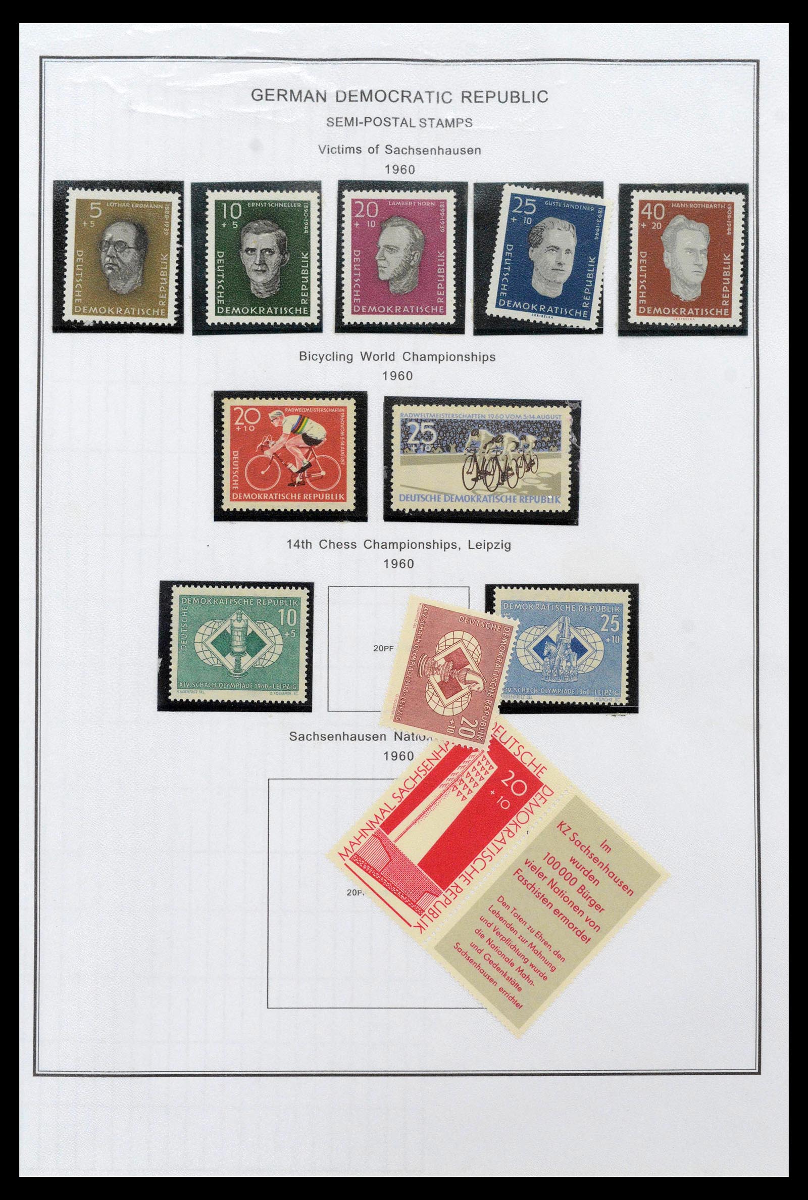 39351 0047 - Postzegelverzameling 39351 DDR 1949-1990.